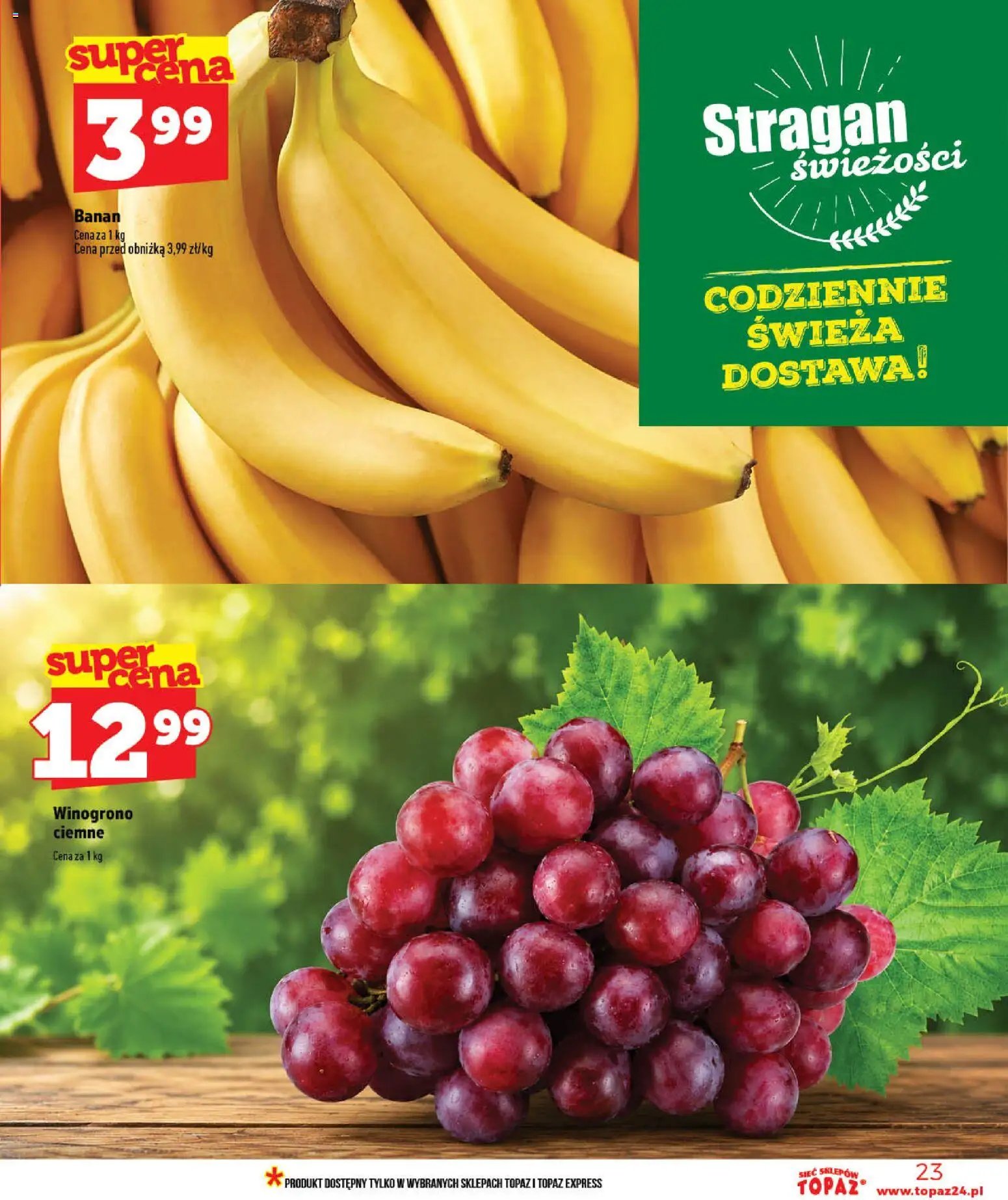 Topaz gazetka - Ceny małe na stałe