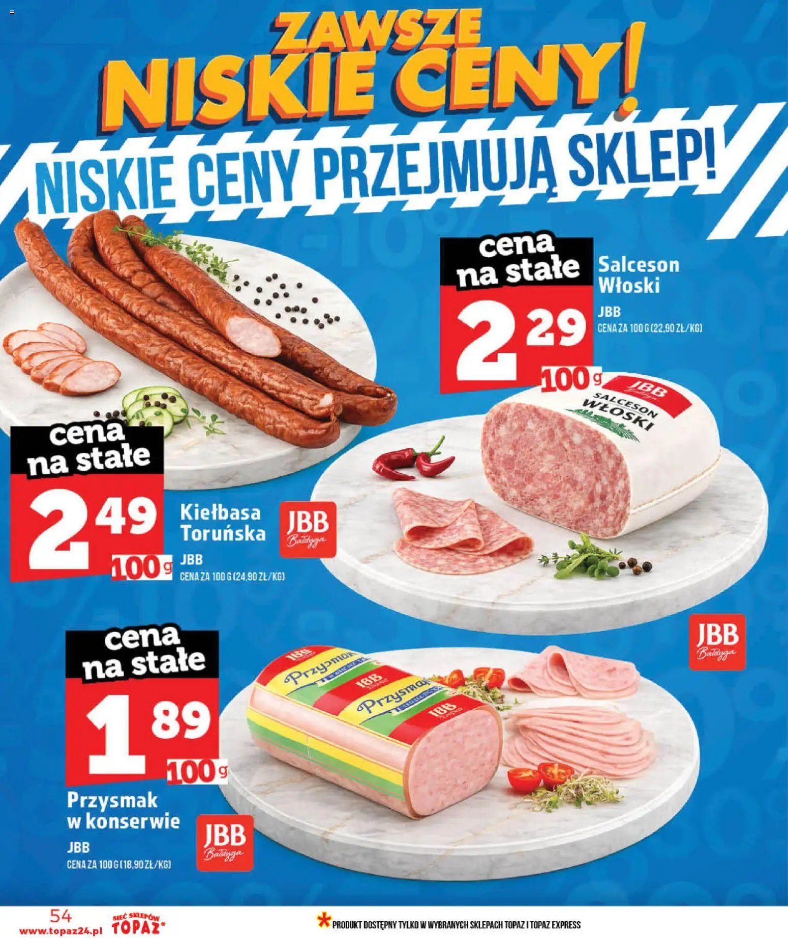 Topaz gazetka - Ceny małe na stałe