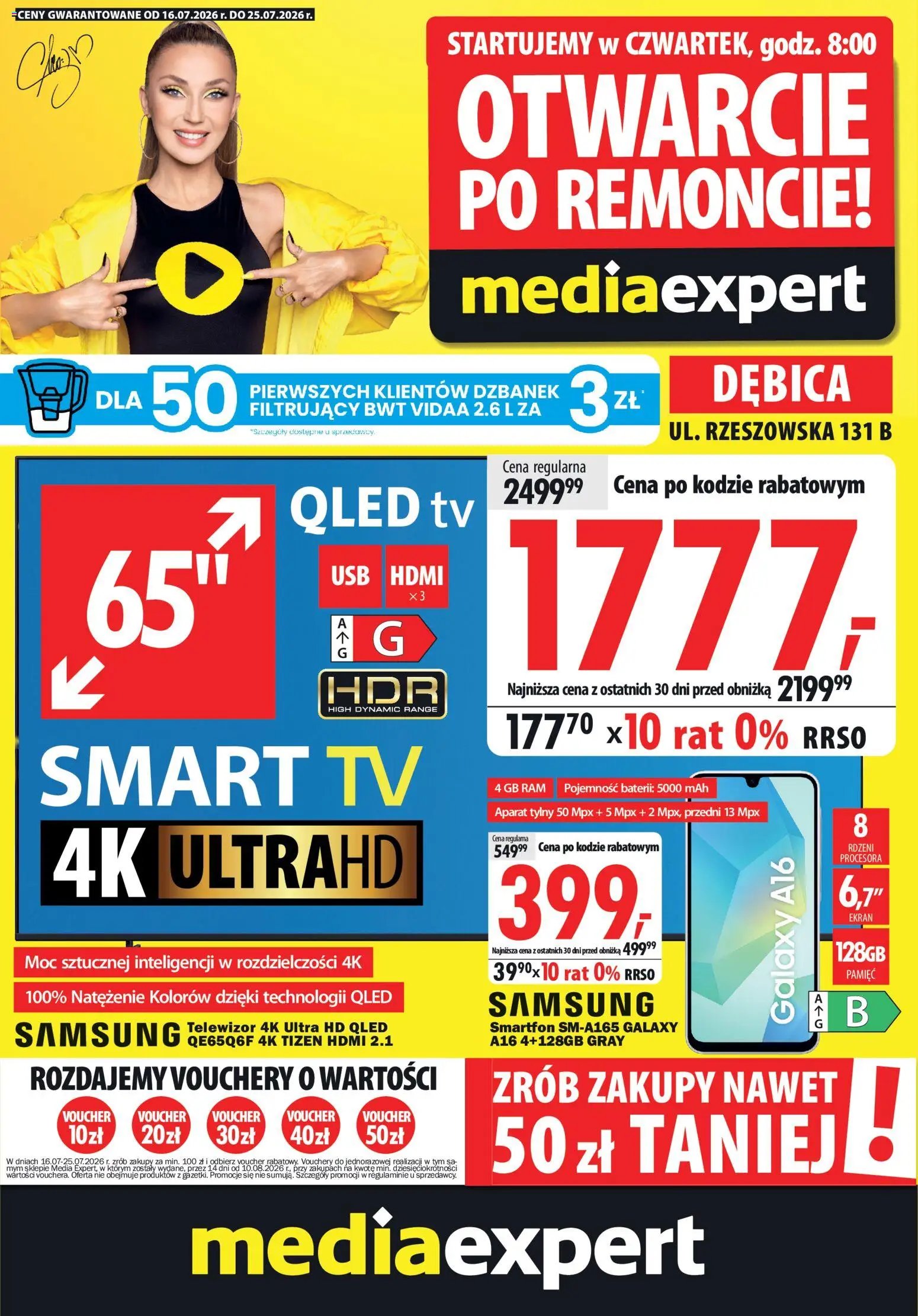 Mediaexpert promocje - Otwarcie po remoncie Dębica