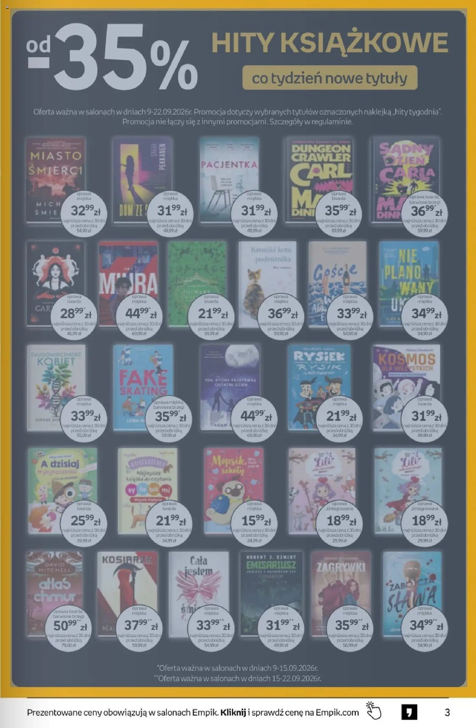 Empik promocje - Tom kultury Książki