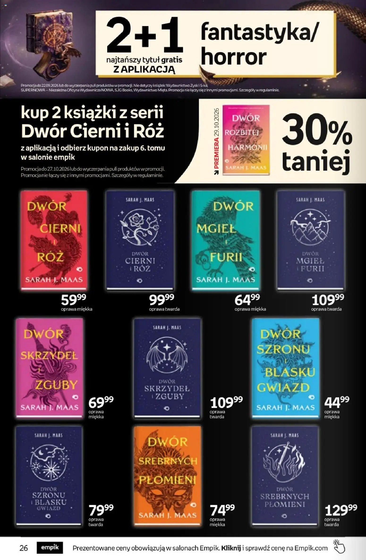 Empik promocje - Tom kultury Książki