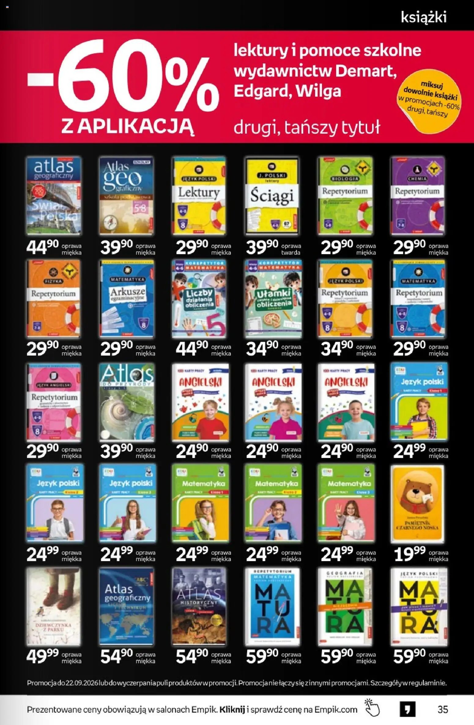 Empik promocje - Tom kultury Książki