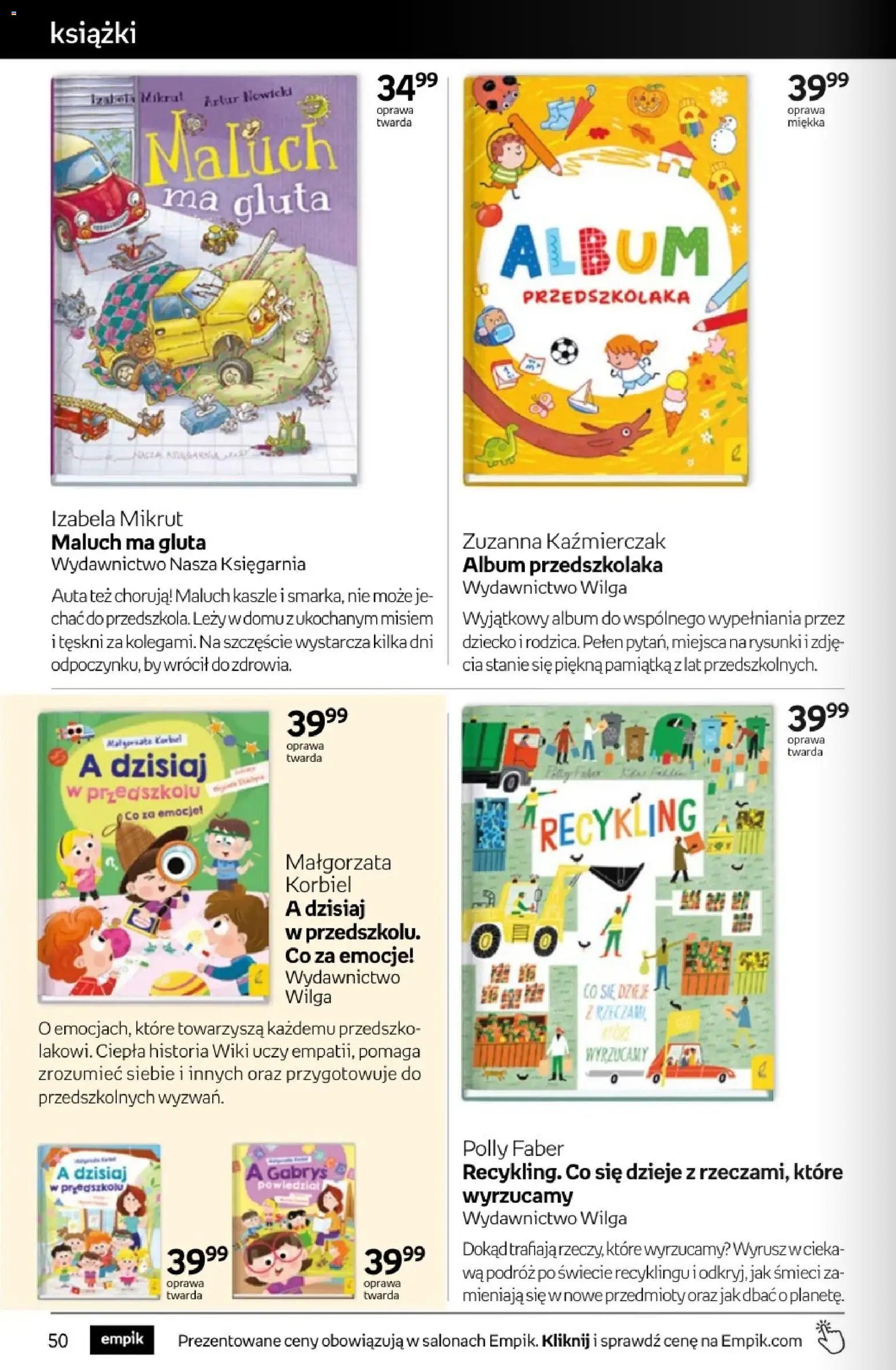 Empik promocje - Tom kultury Książki