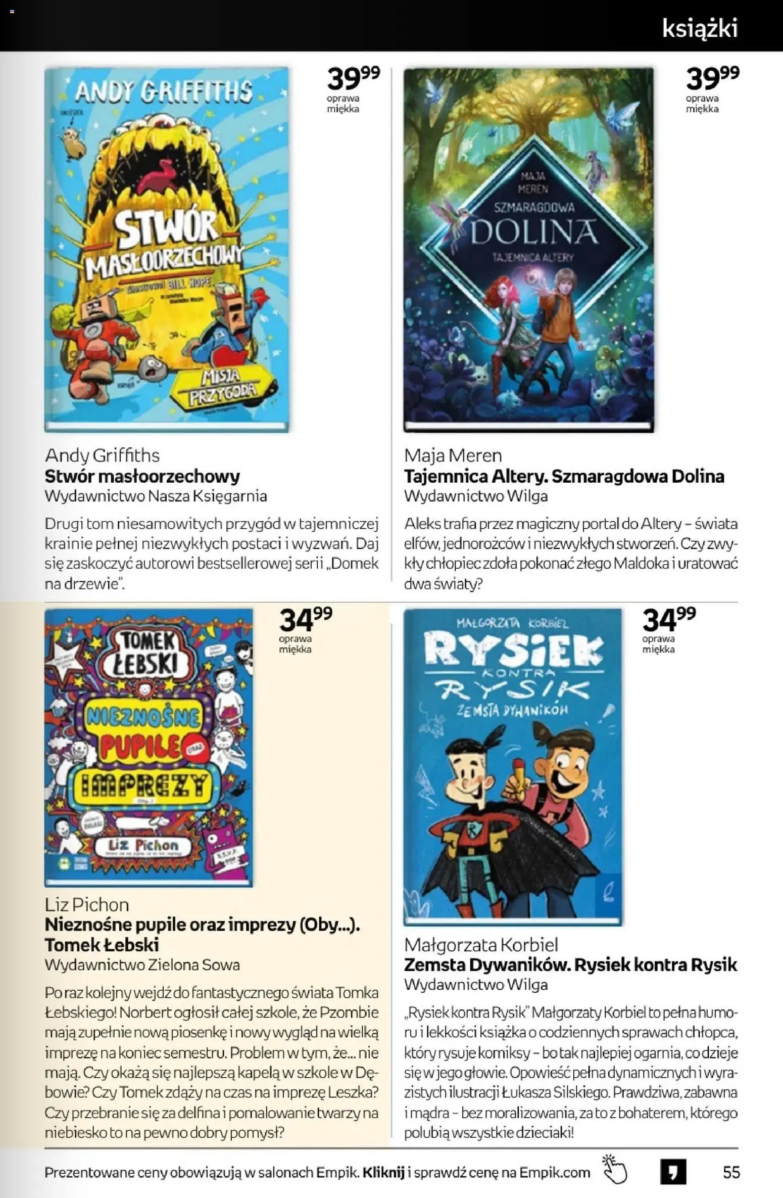 Empik promocje - Tom kultury Książki