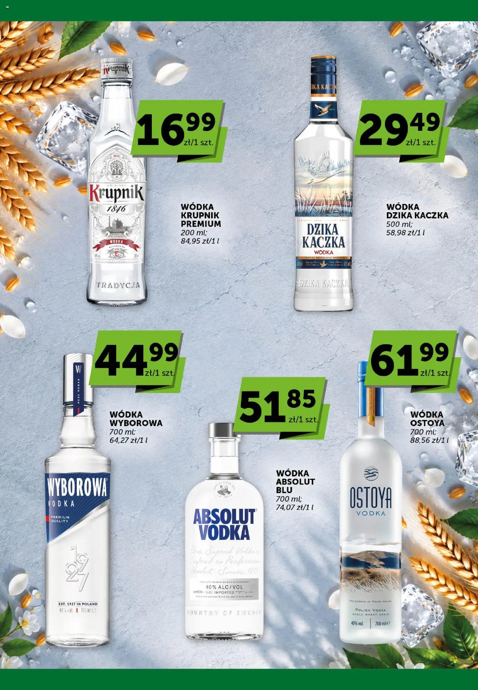 ABC gazetka - Oferta alkoholowa