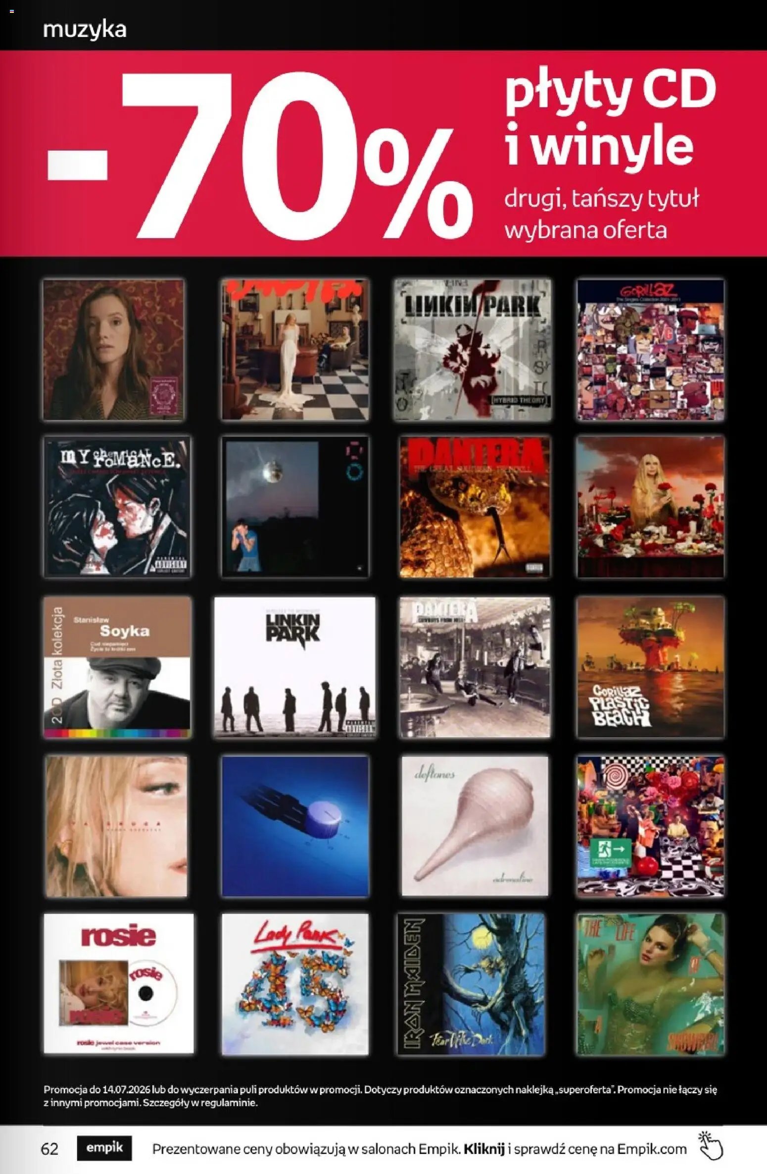 Empik promocje - Tom kultury Muzyka