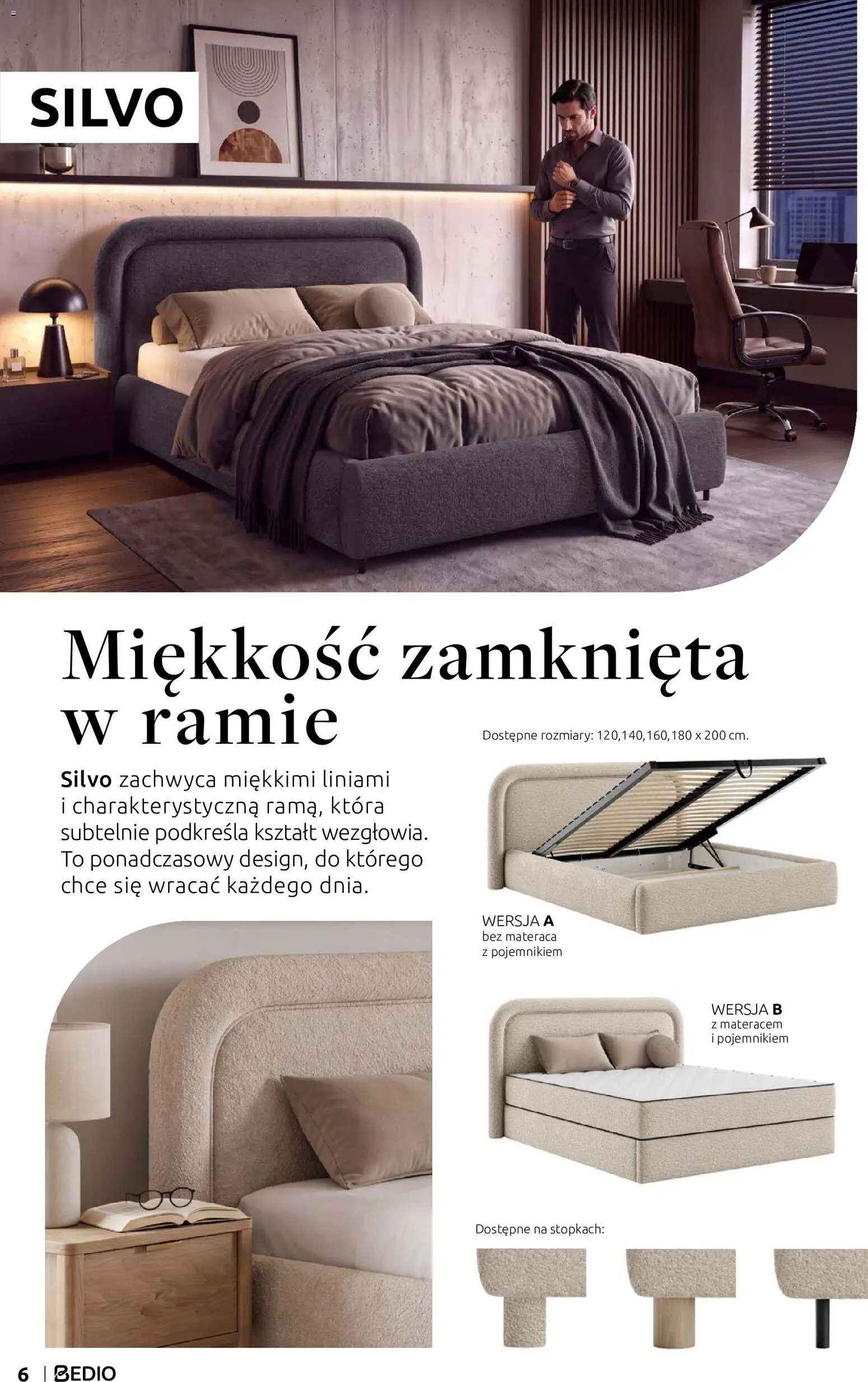 Black Red White promocje - Łóżka i materace BEDIO