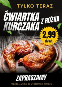 Prim Market Promocja - Ćwiartka Kurczaka Z Rożna (2026-01-26 - 2026-07-31)