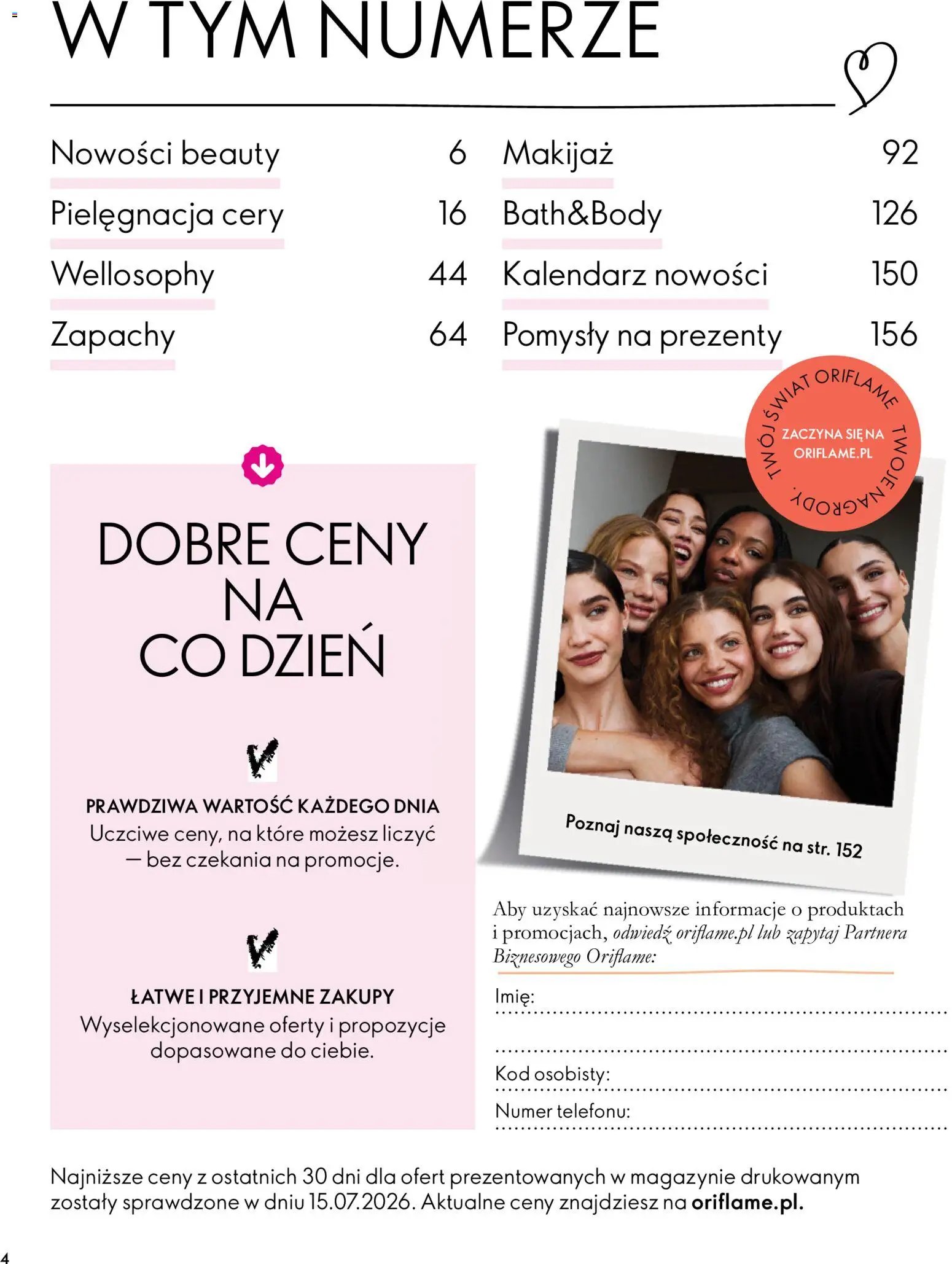 Oriflame Katalog 14 2026