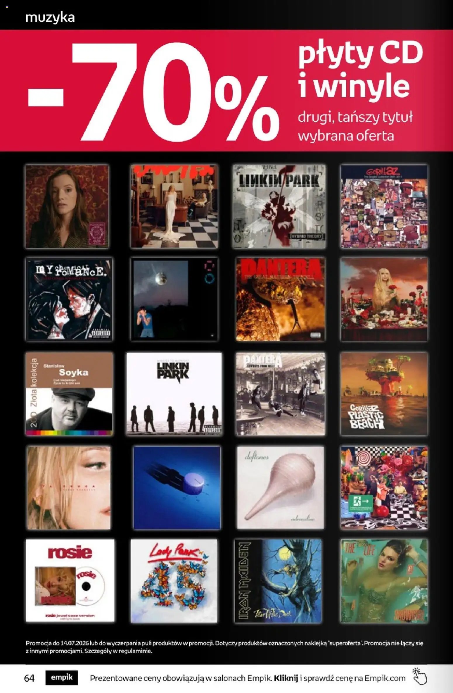 Empik promocje - Tom kultury Muzyka