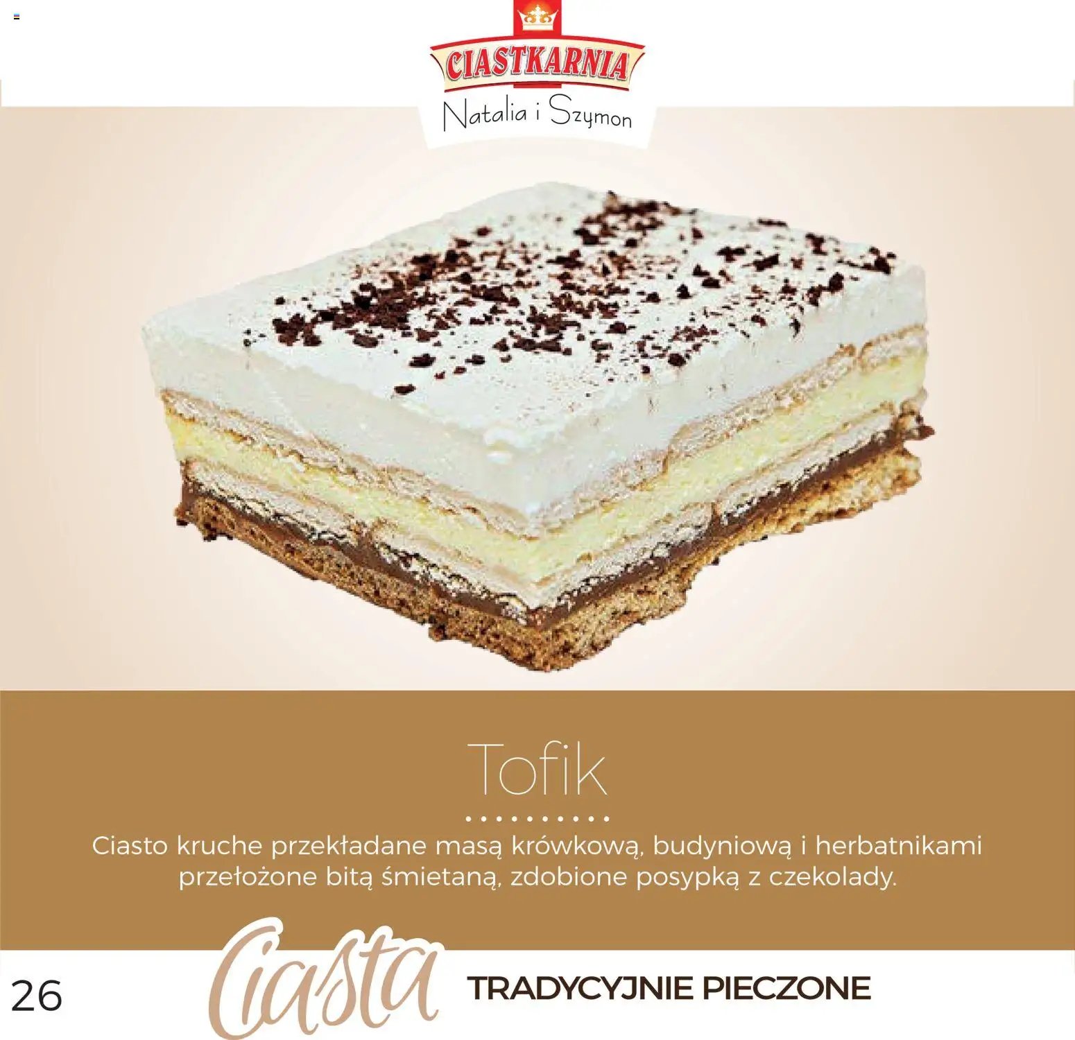 Topaz Gazetka - Ciasta 