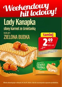 Prim Market promocja - Lody Kanapka Zielona Budka