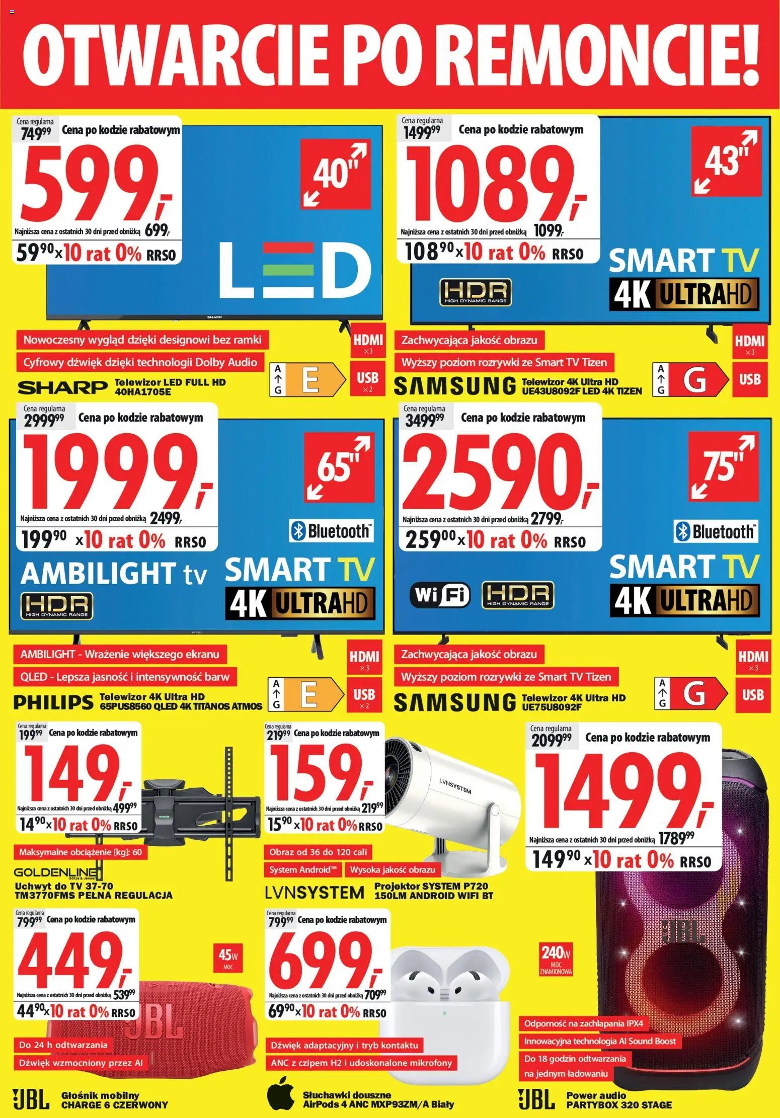 Mediaexpert promocje - Otwarcie po remoncie Toruń