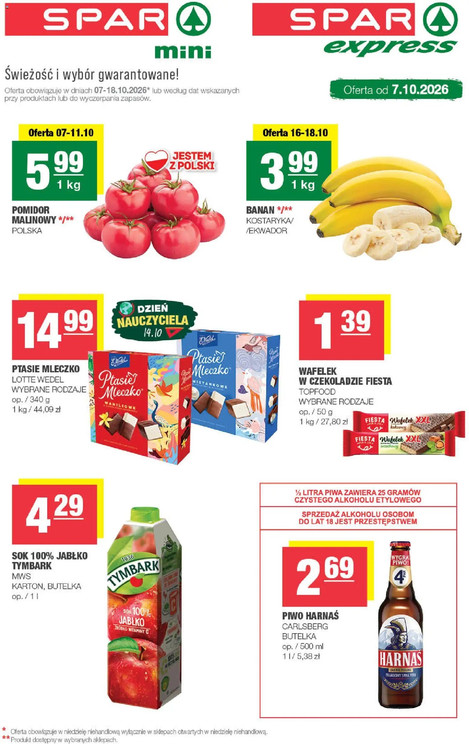 Spar gazetka - Mini