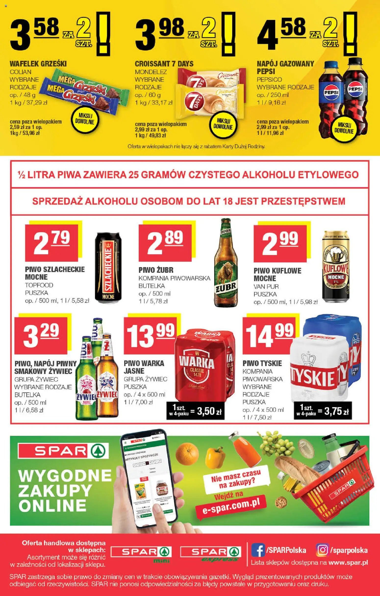 Spar gazetka - Mini
