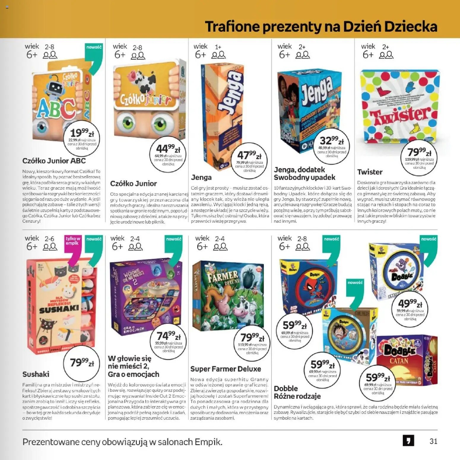 Empik promocje - Dzien Dziecka