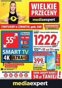 Mediaexpert promocje - Wielkie przeceny Sandomierz (2026-05-21 - 2026-05-23)