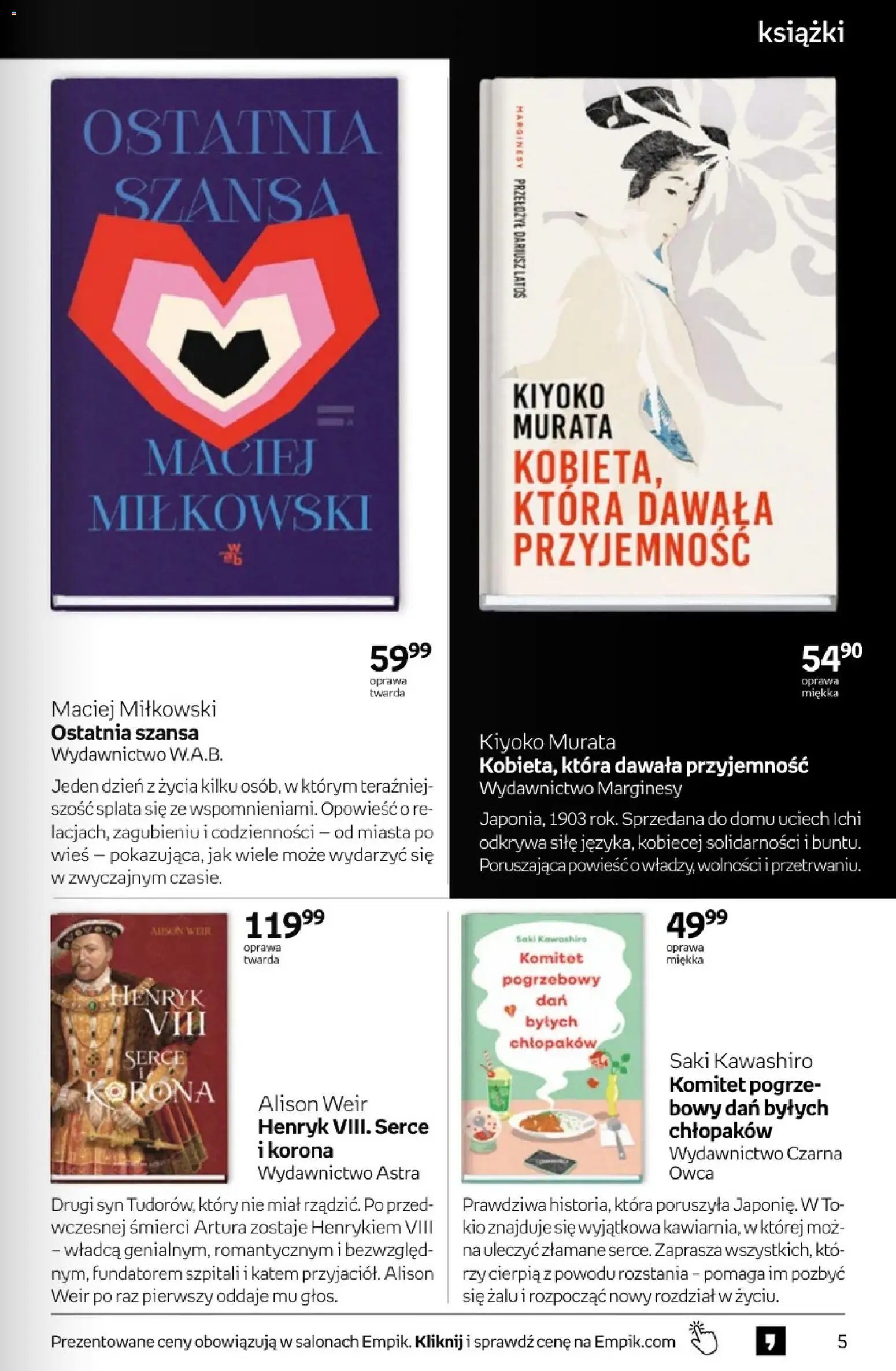 Empik promocje - Tom kultury Książki