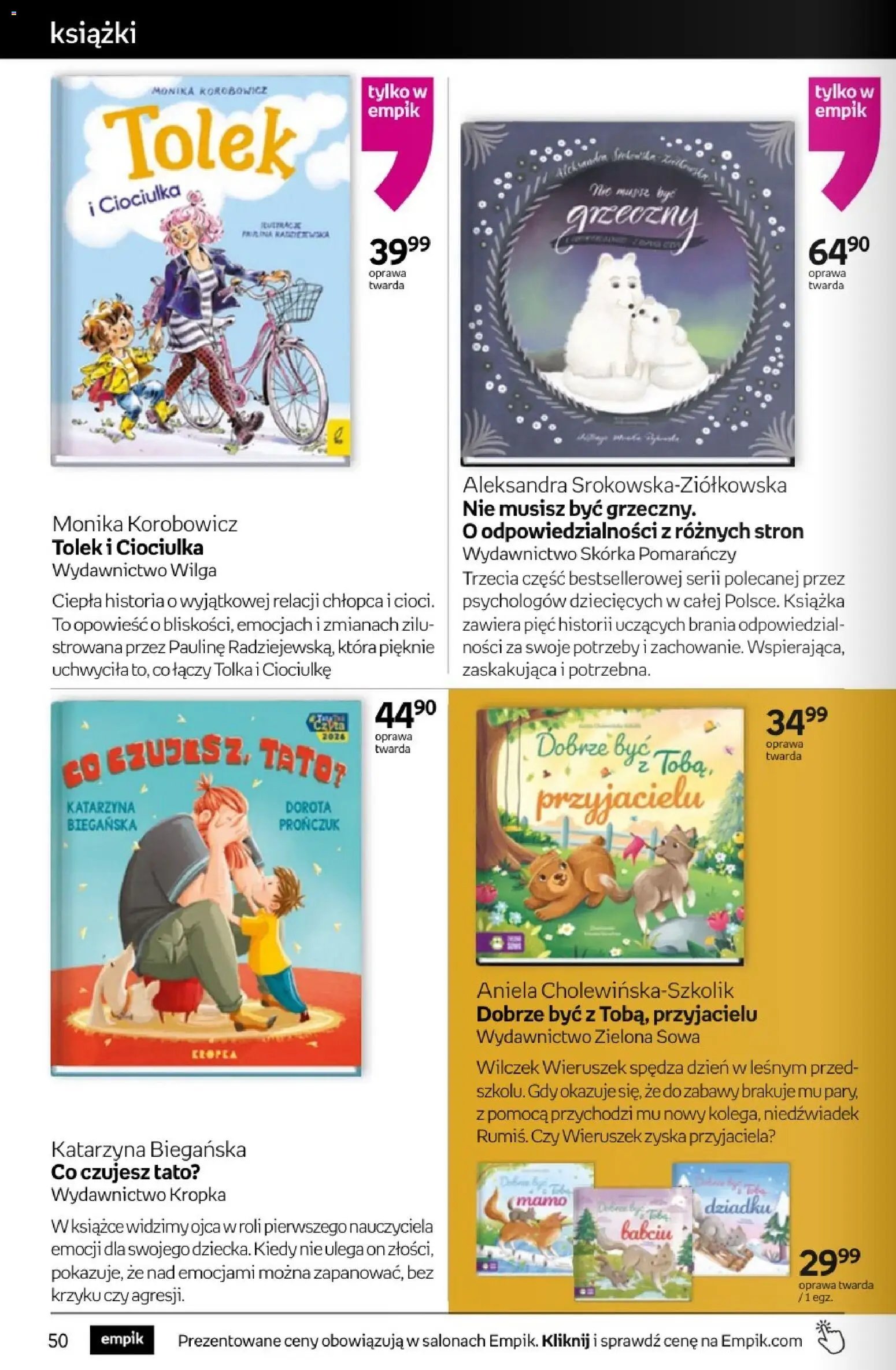 Empik promocje - Tom kultury Książki