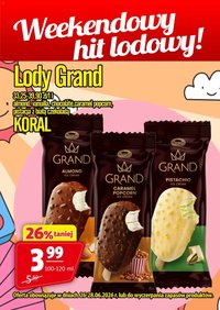 Prim Market promocja - Lody Grand Koral