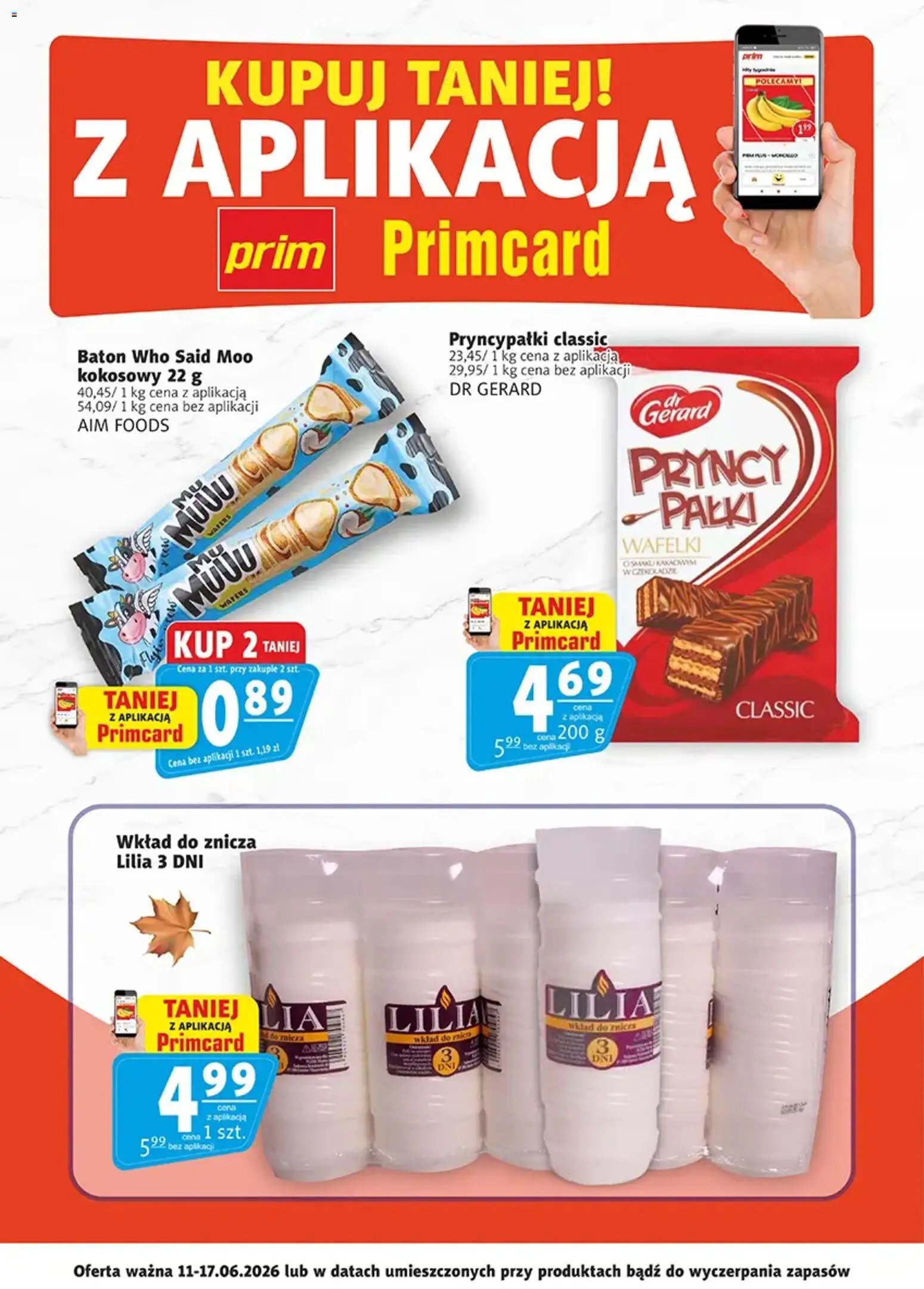 Prim Market promocje - Primcard