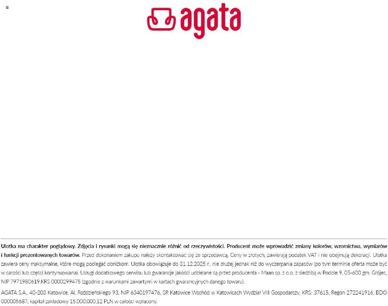 Salony Agata Gazetka - ZHEF Okapy