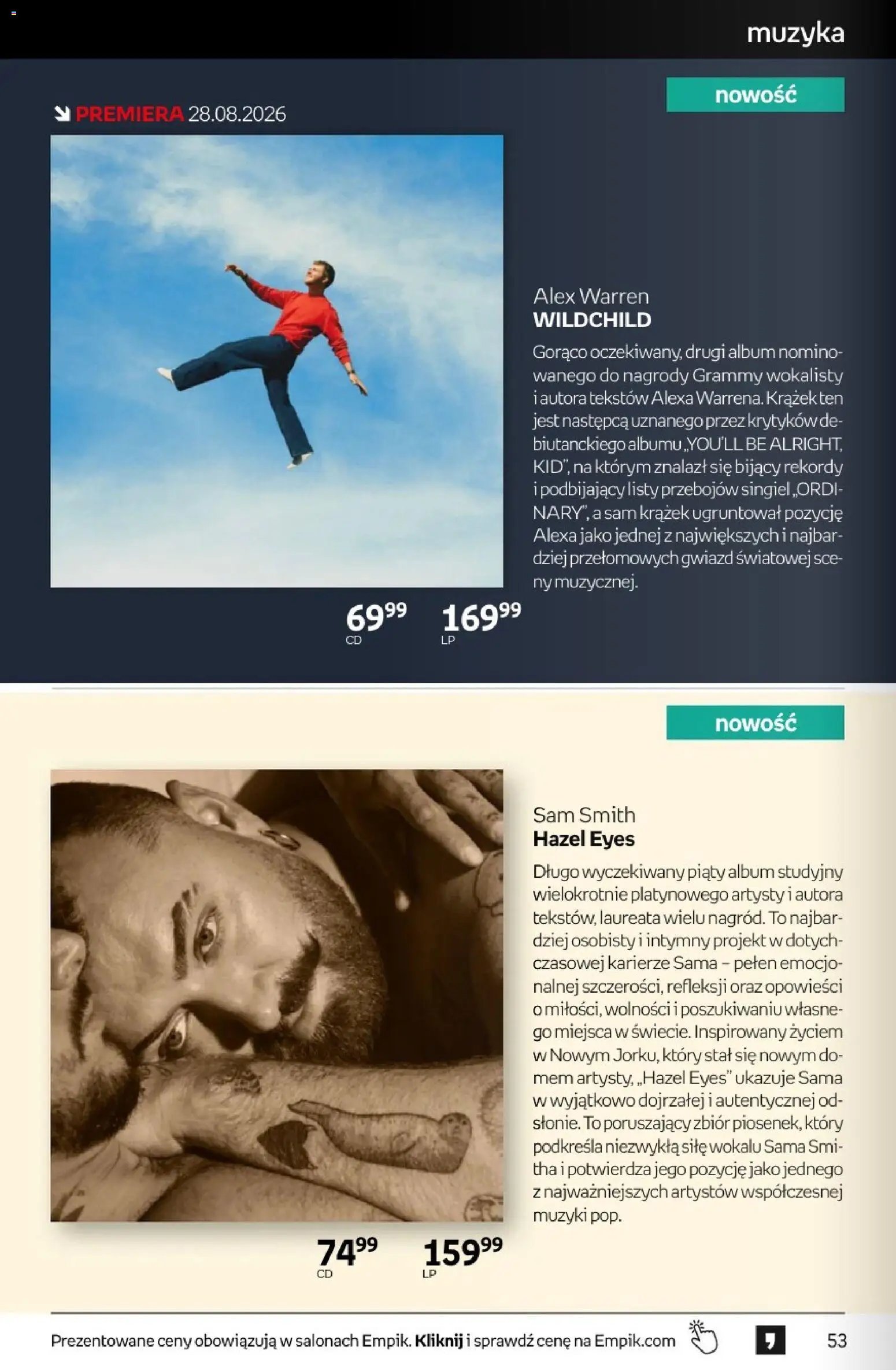 Empik promocje - Tom kultury Muzyka