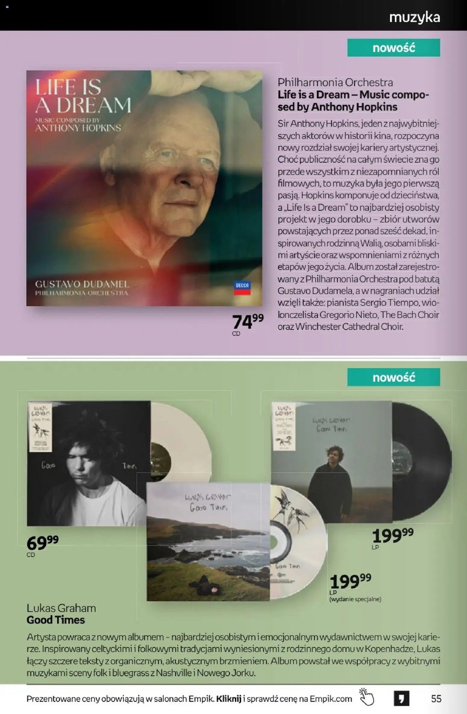 Empik promocje - Tom kultury Muzyka