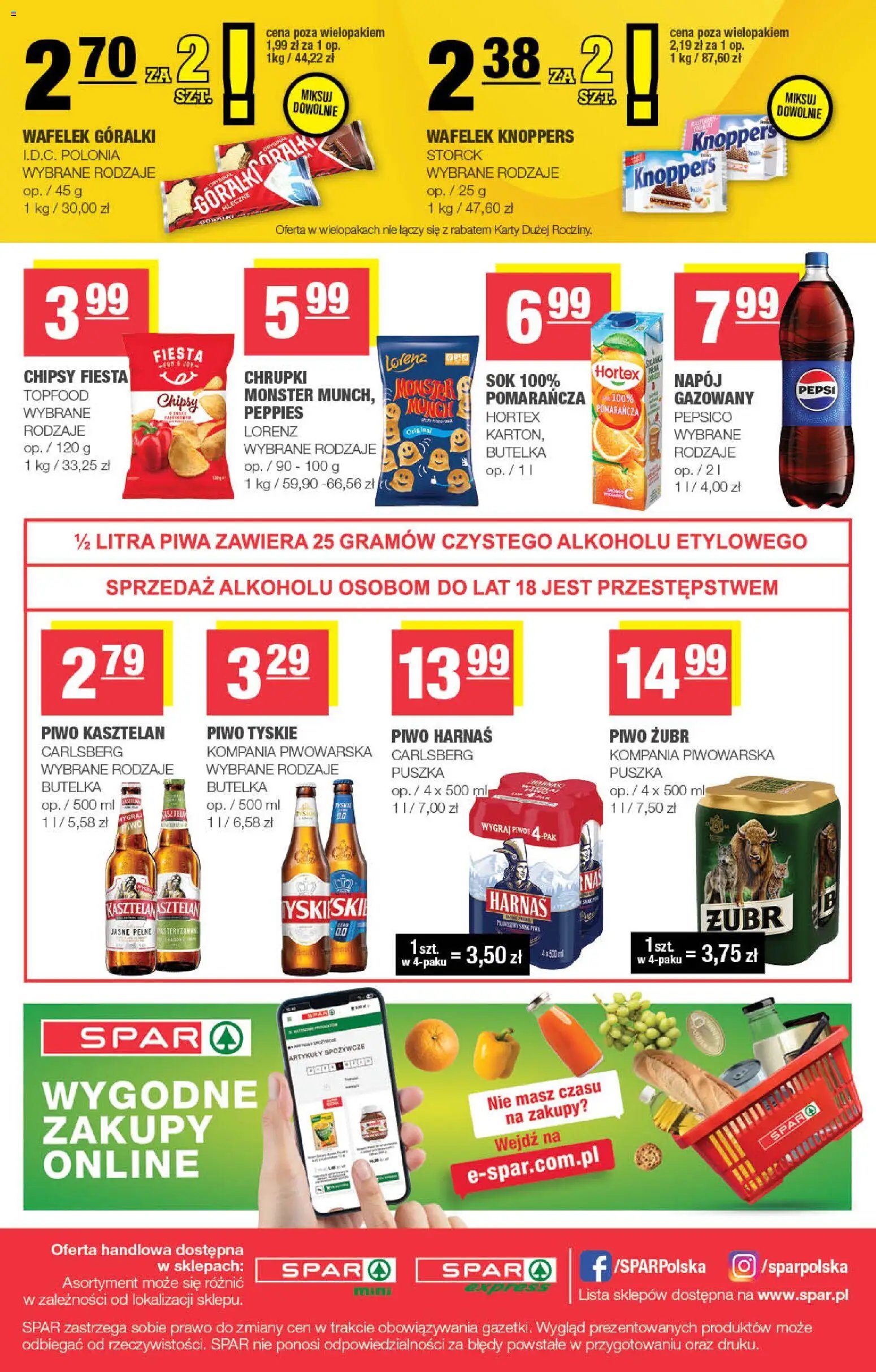 Spar gazetka - Mini