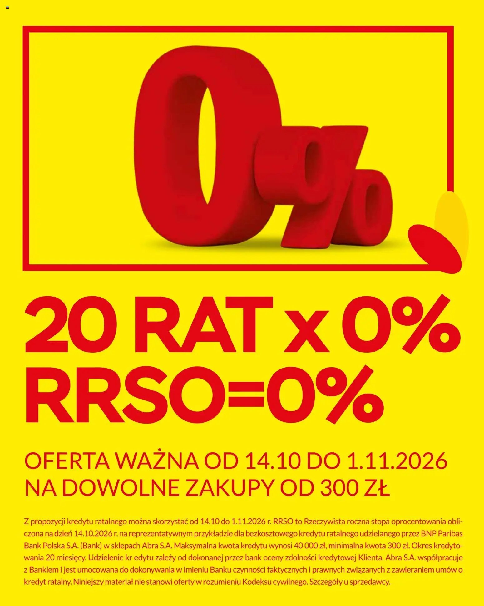 Abra meble gazetka