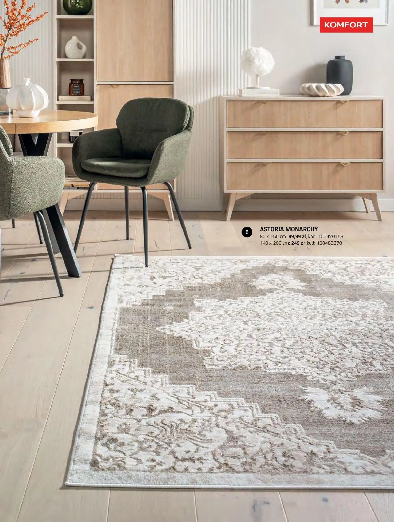 Komfort gazetka - Katalog dywanów