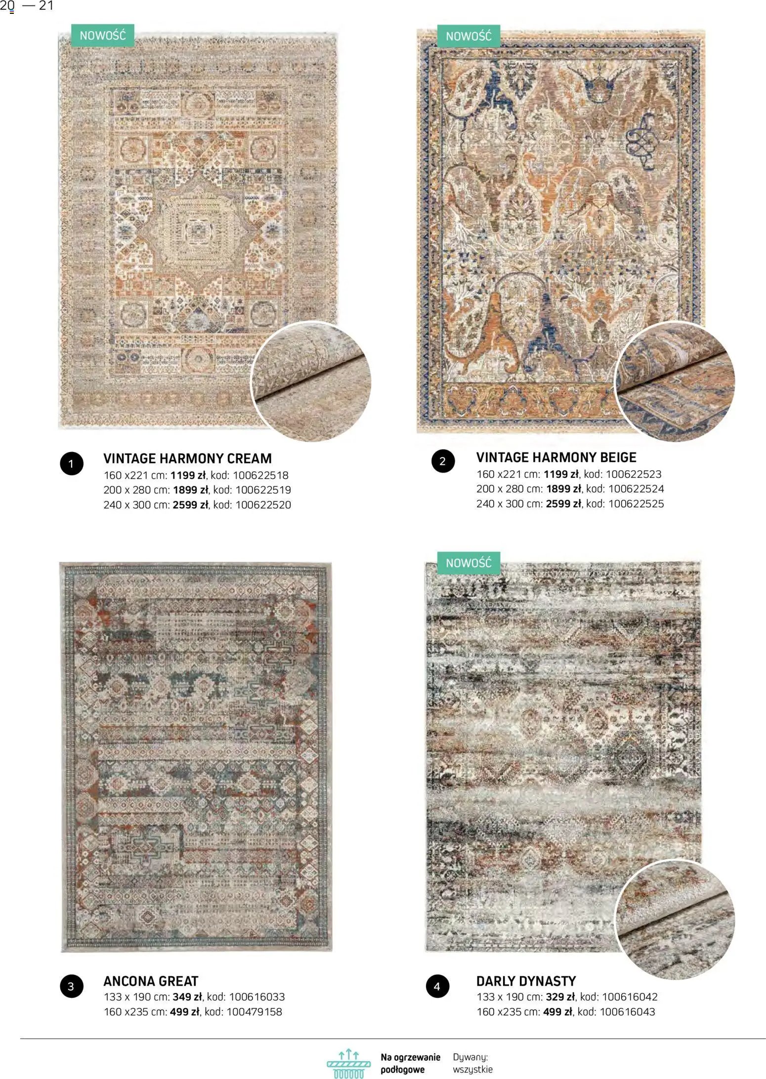 Komfort gazetka - Katalog dywanów