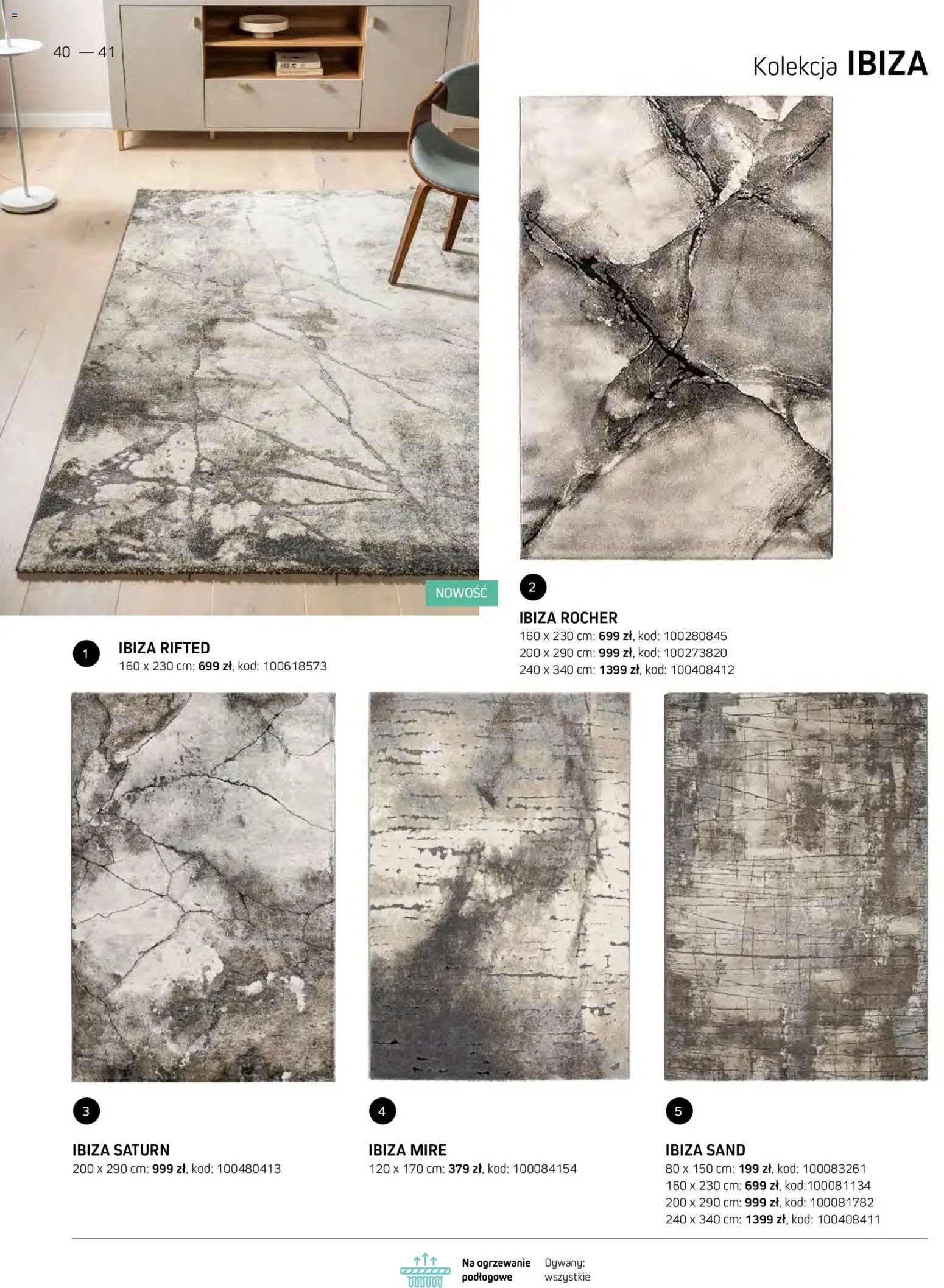 Komfort gazetka - Katalog dywanów