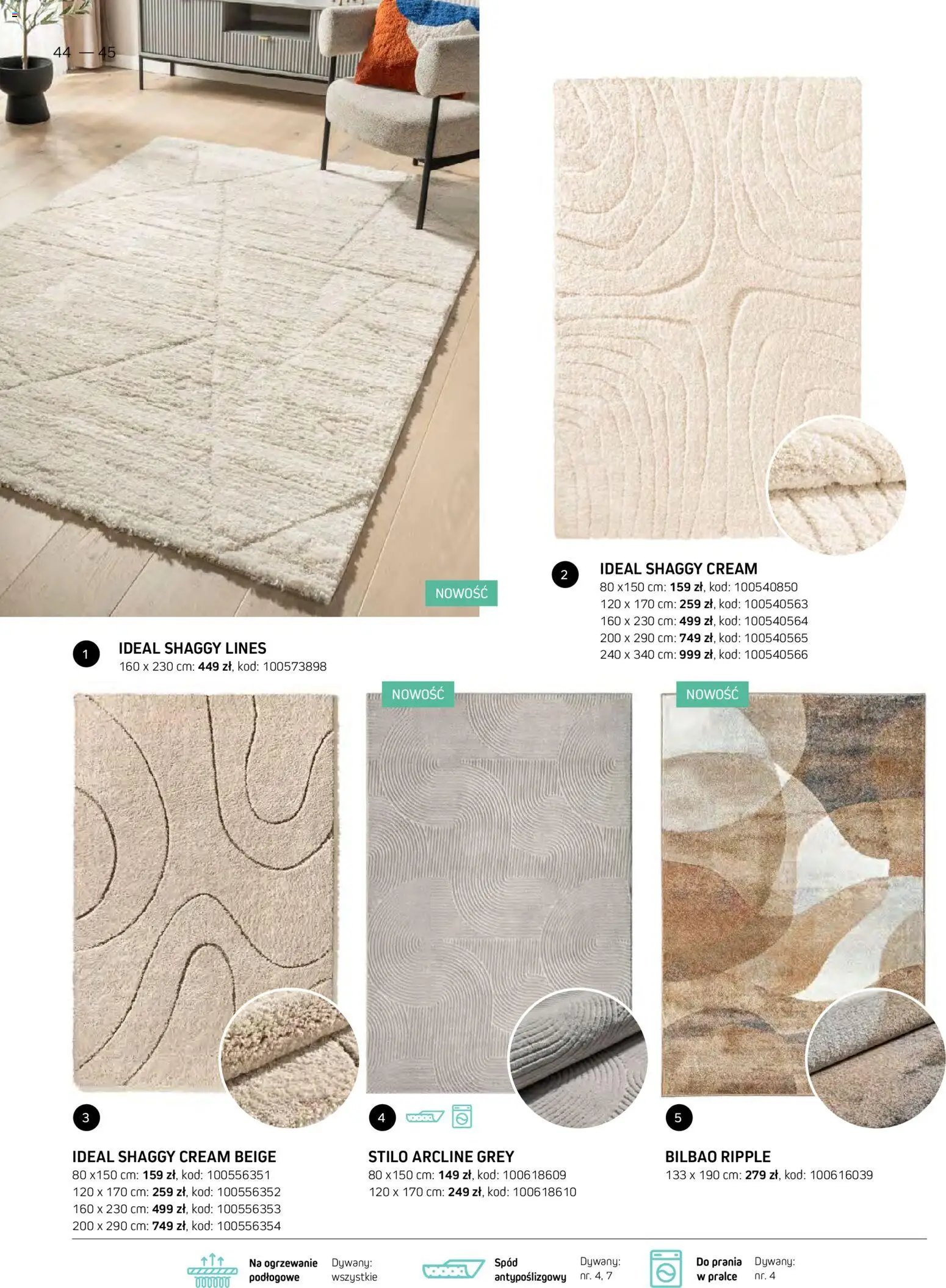 Komfort gazetka - Katalog dywanów