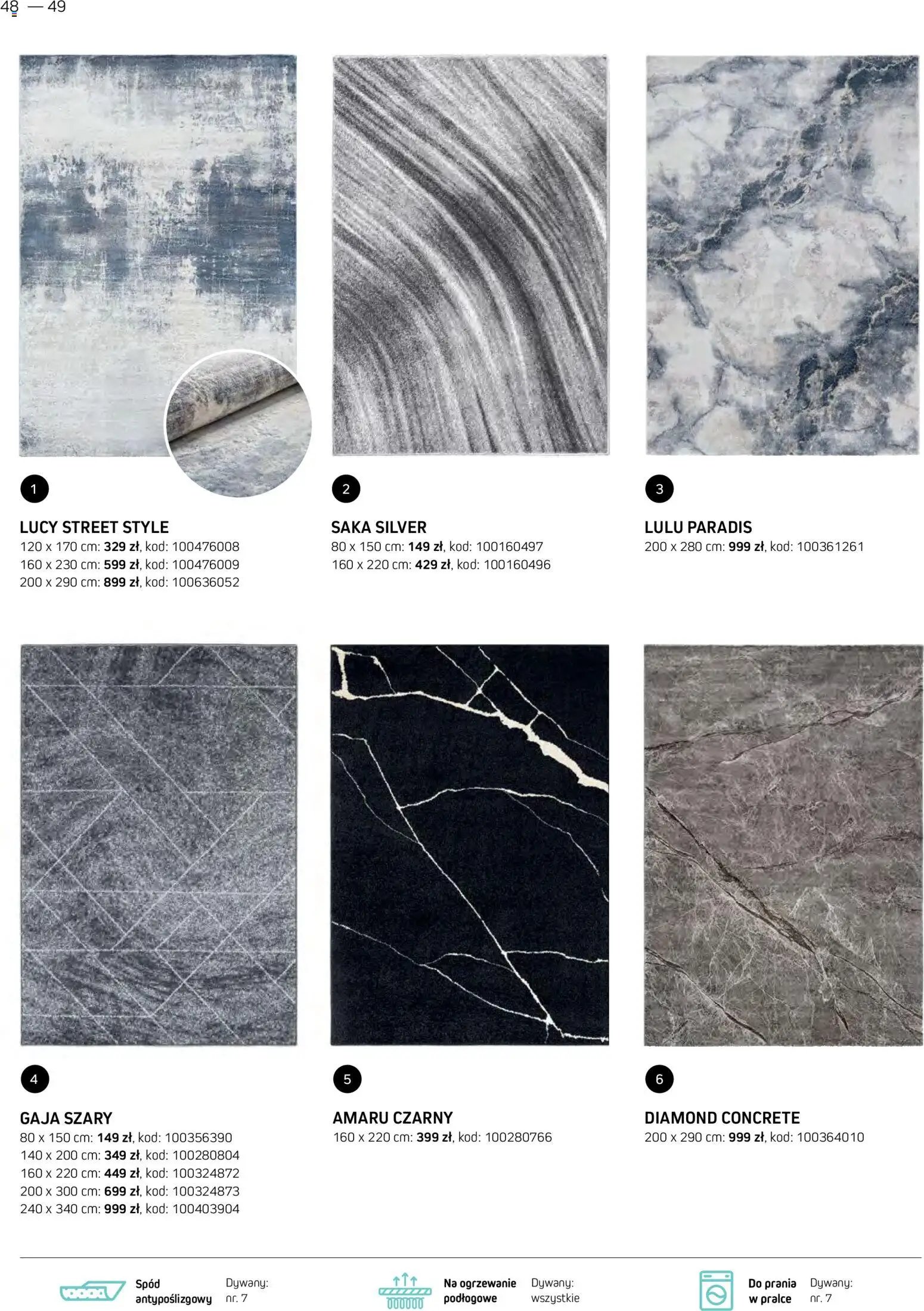 Komfort gazetka - Katalog dywanów