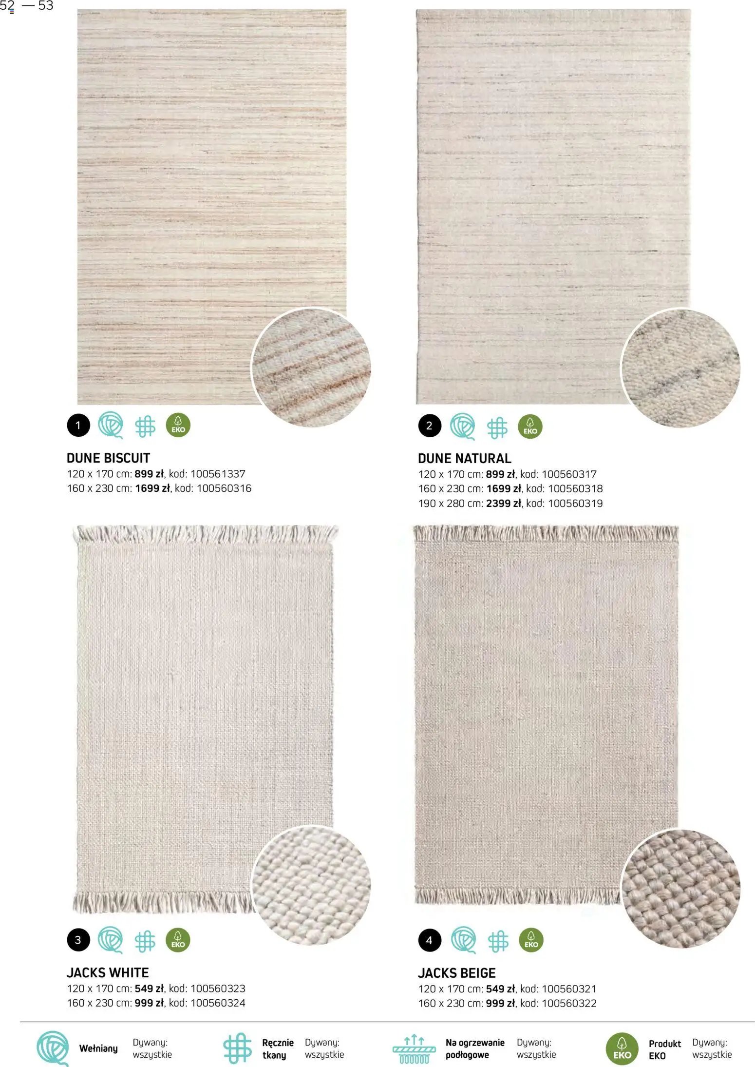 Komfort gazetka - Katalog dywanów
