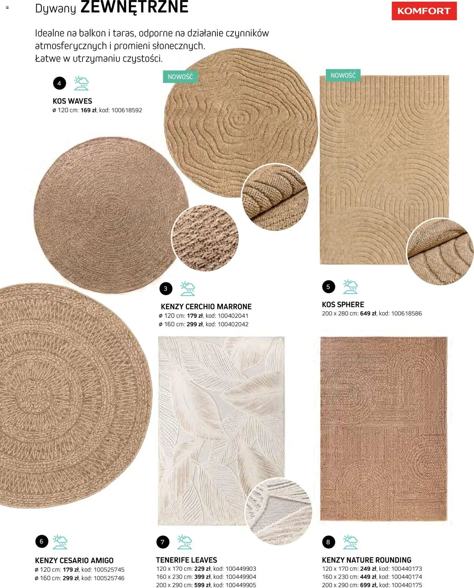 Komfort gazetka - Katalog dywanów