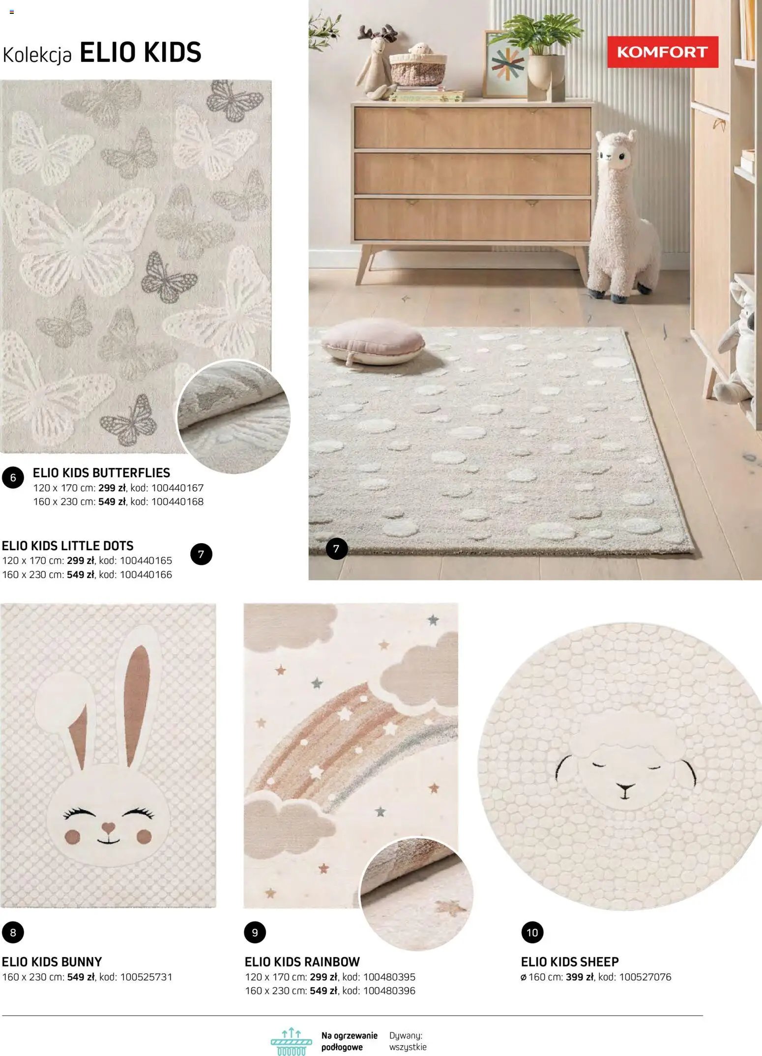 Komfort gazetka - Katalog dywanów