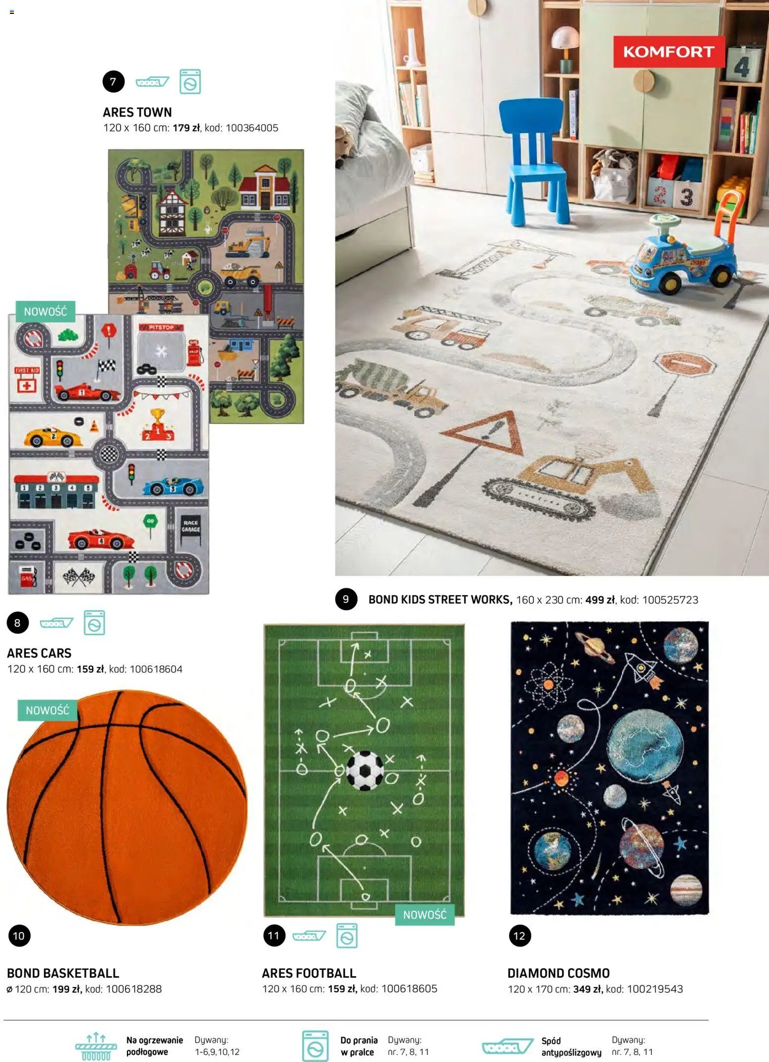 Komfort gazetka - Katalog dywanów