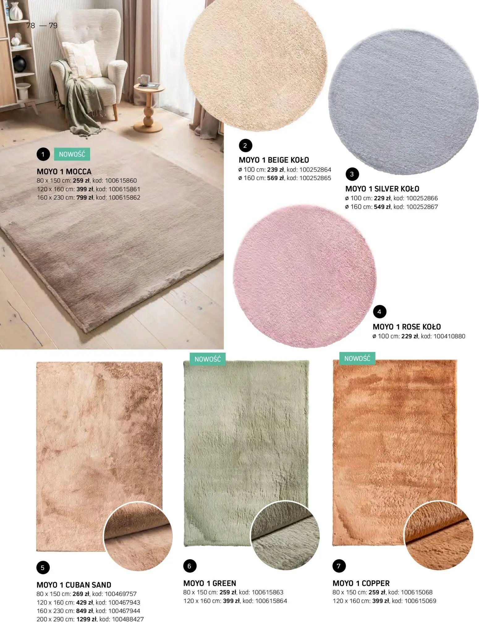 Komfort gazetka - Katalog dywanów