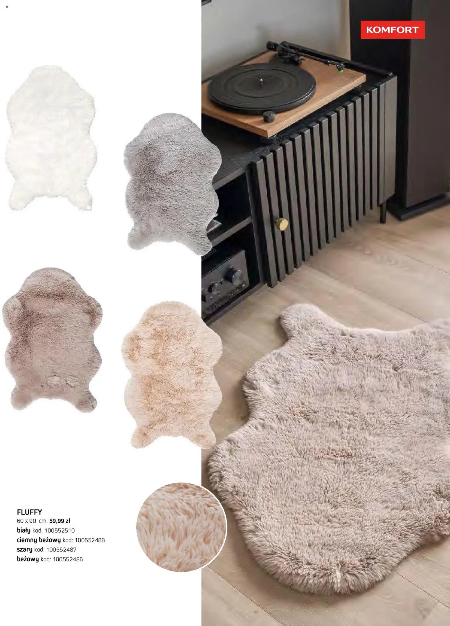 Komfort gazetka - Katalog dywanów
