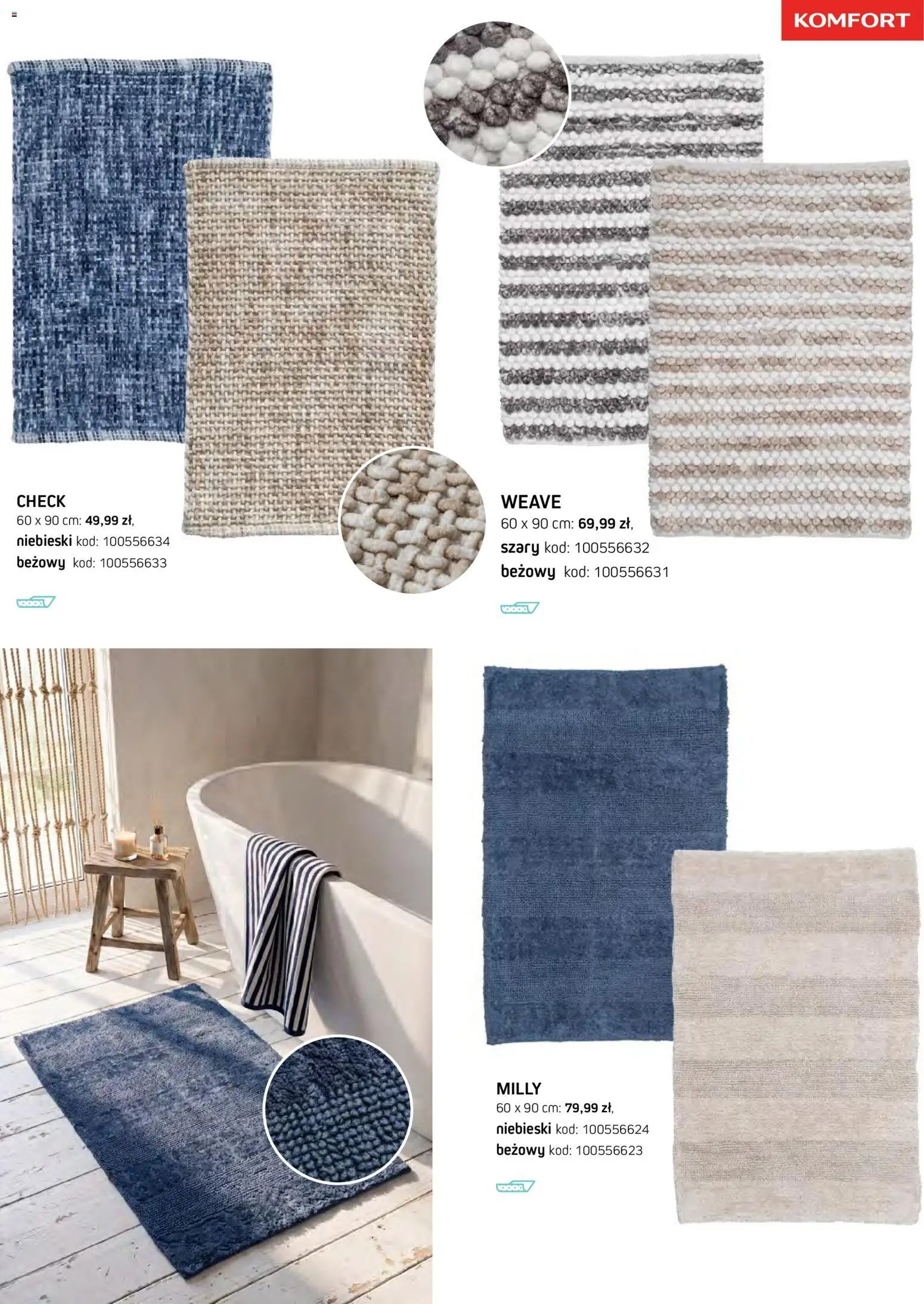 Komfort gazetka - Katalog dywanów