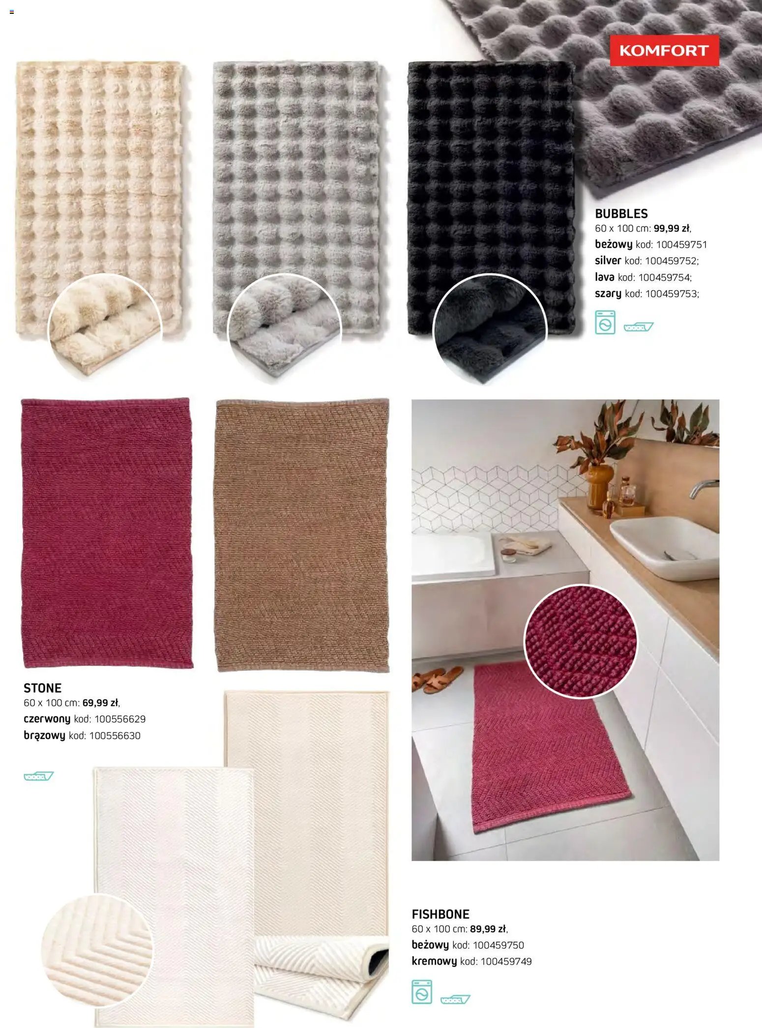 Komfort gazetka - Katalog dywanów