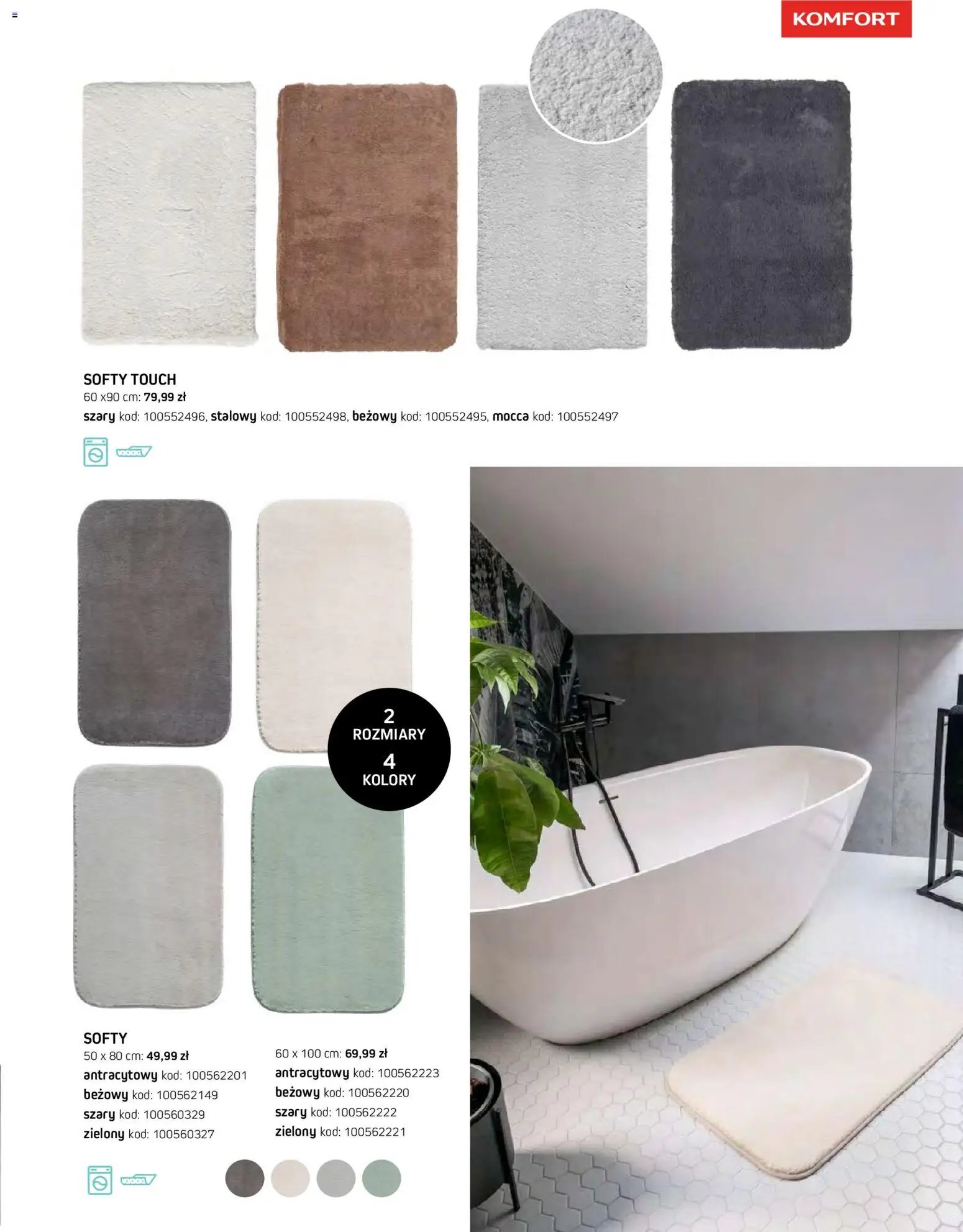 Komfort gazetka - Katalog dywanów