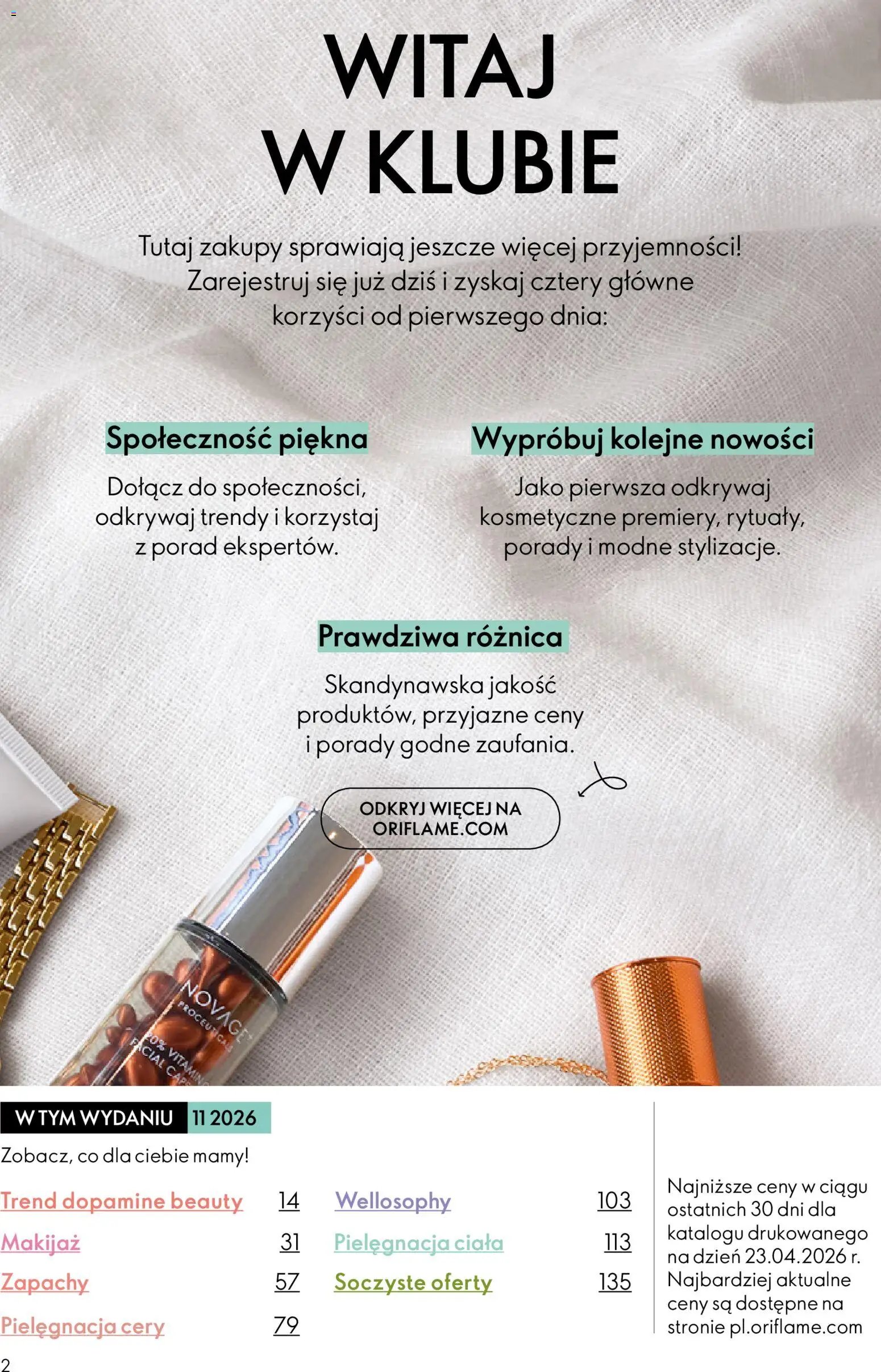 Oriflame Katalog 11 2026