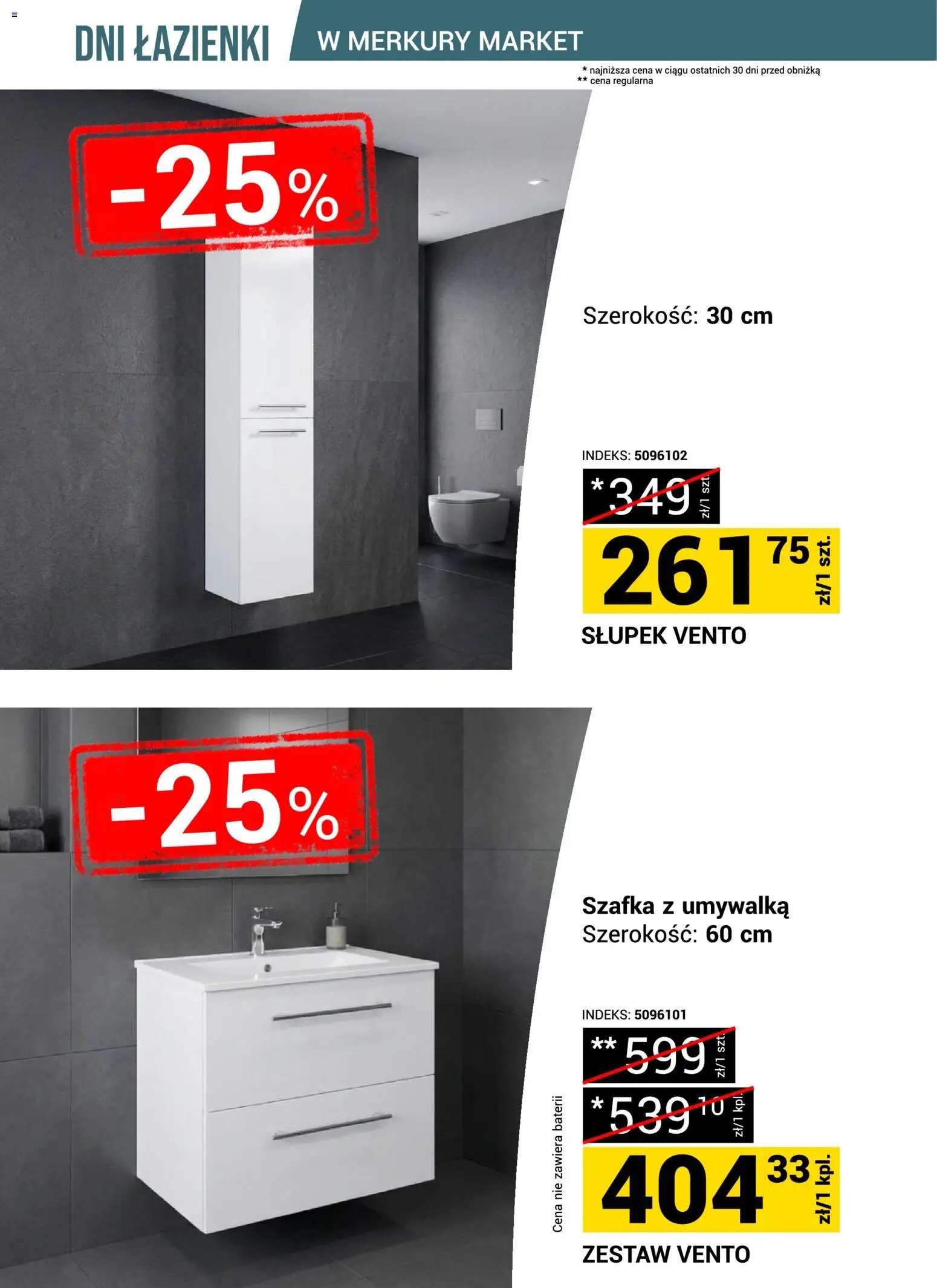 Merkury Market gazetka - Dni łazienki