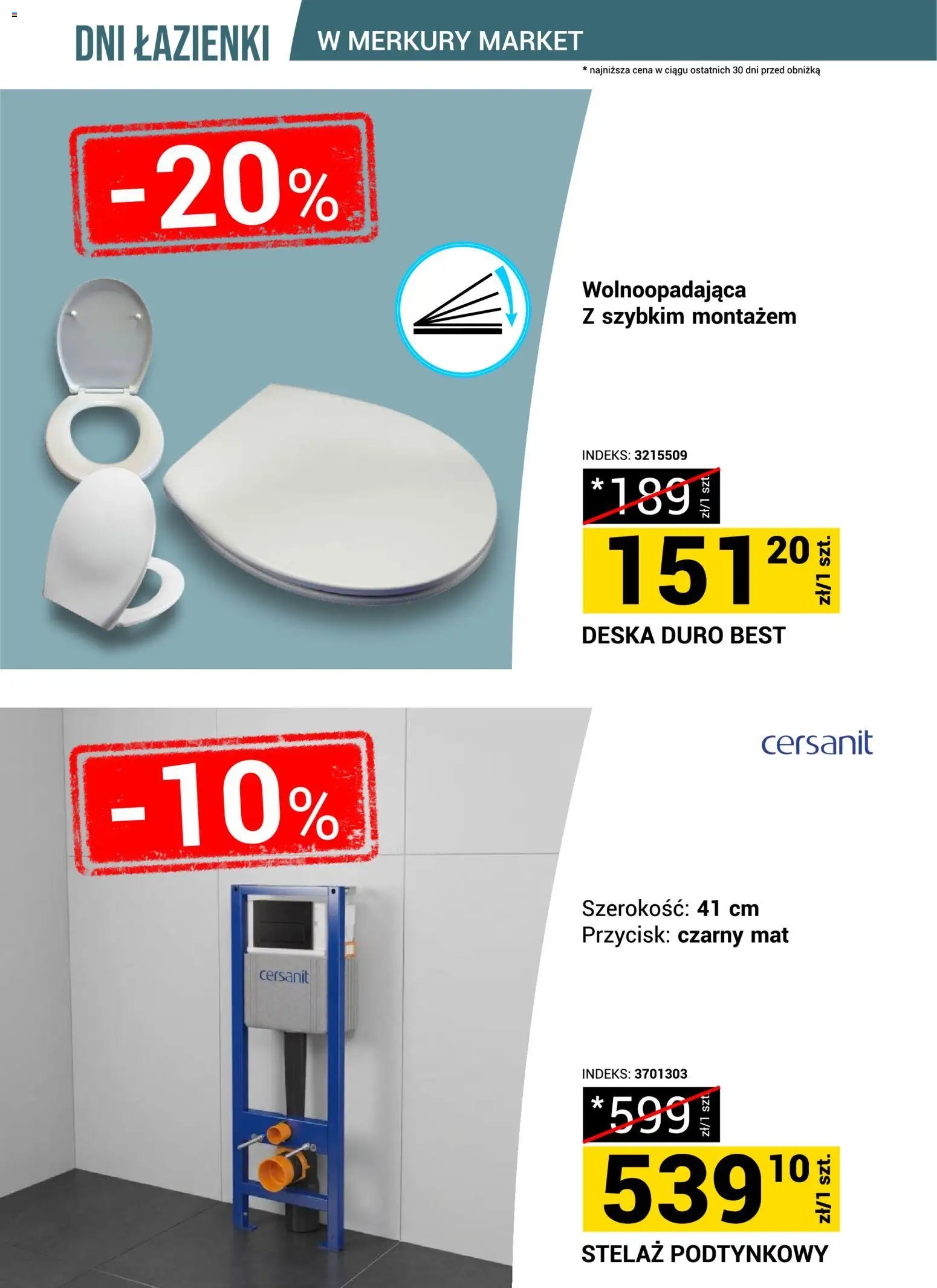 Merkury Market gazetka - Dni łazienki
