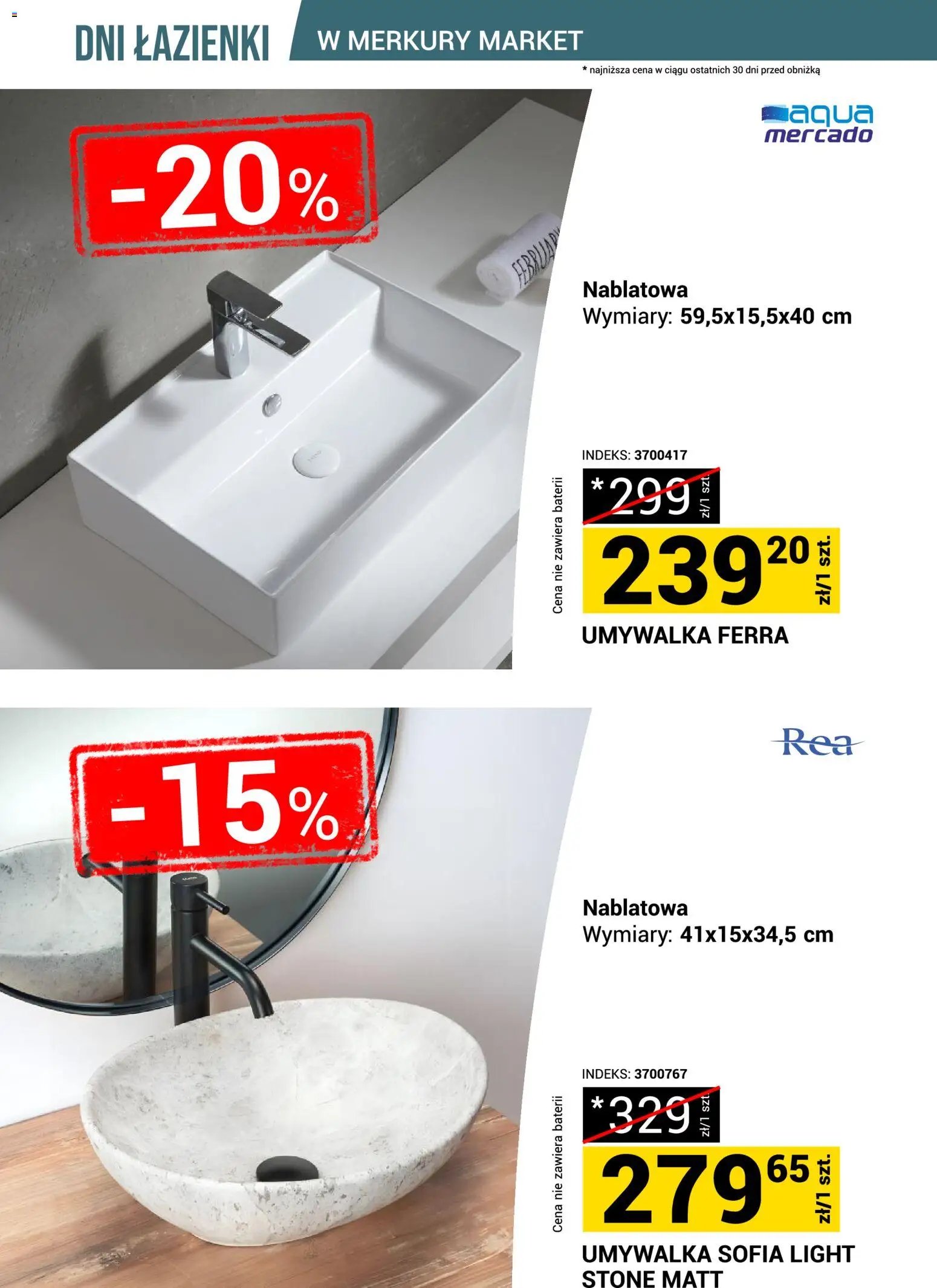 Merkury Market gazetka - Dni łazienki