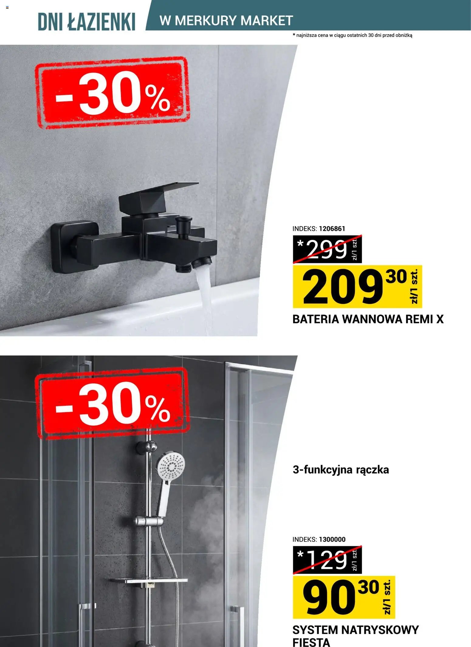 Merkury Market gazetka - Dni łazienki