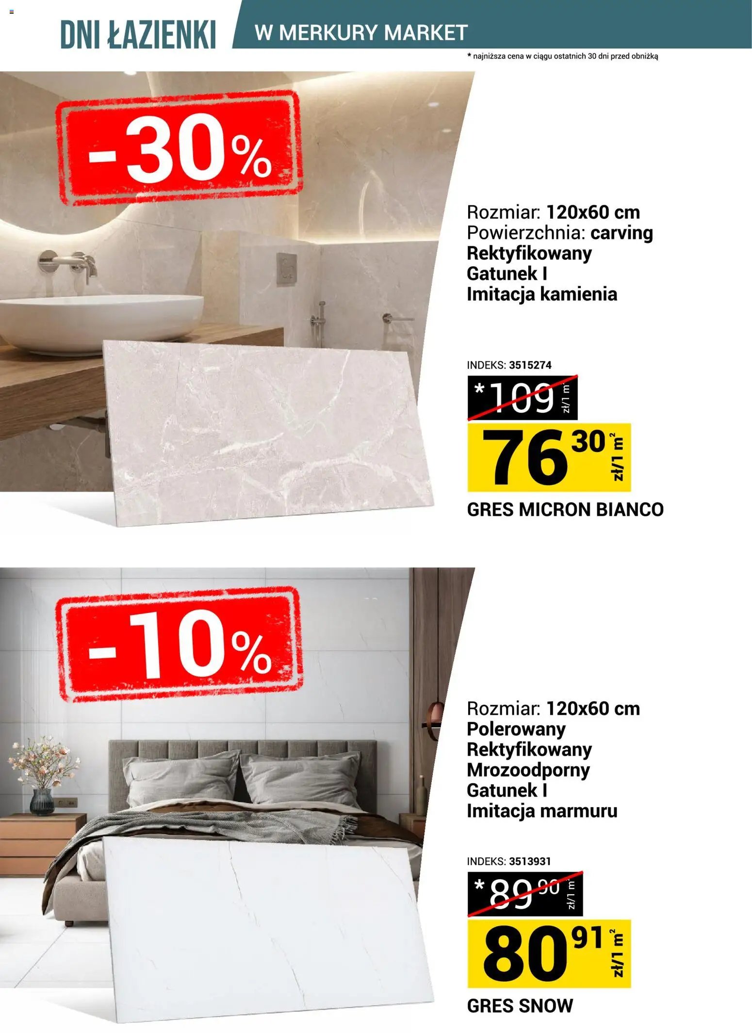 Merkury Market gazetka - Dni łazienki